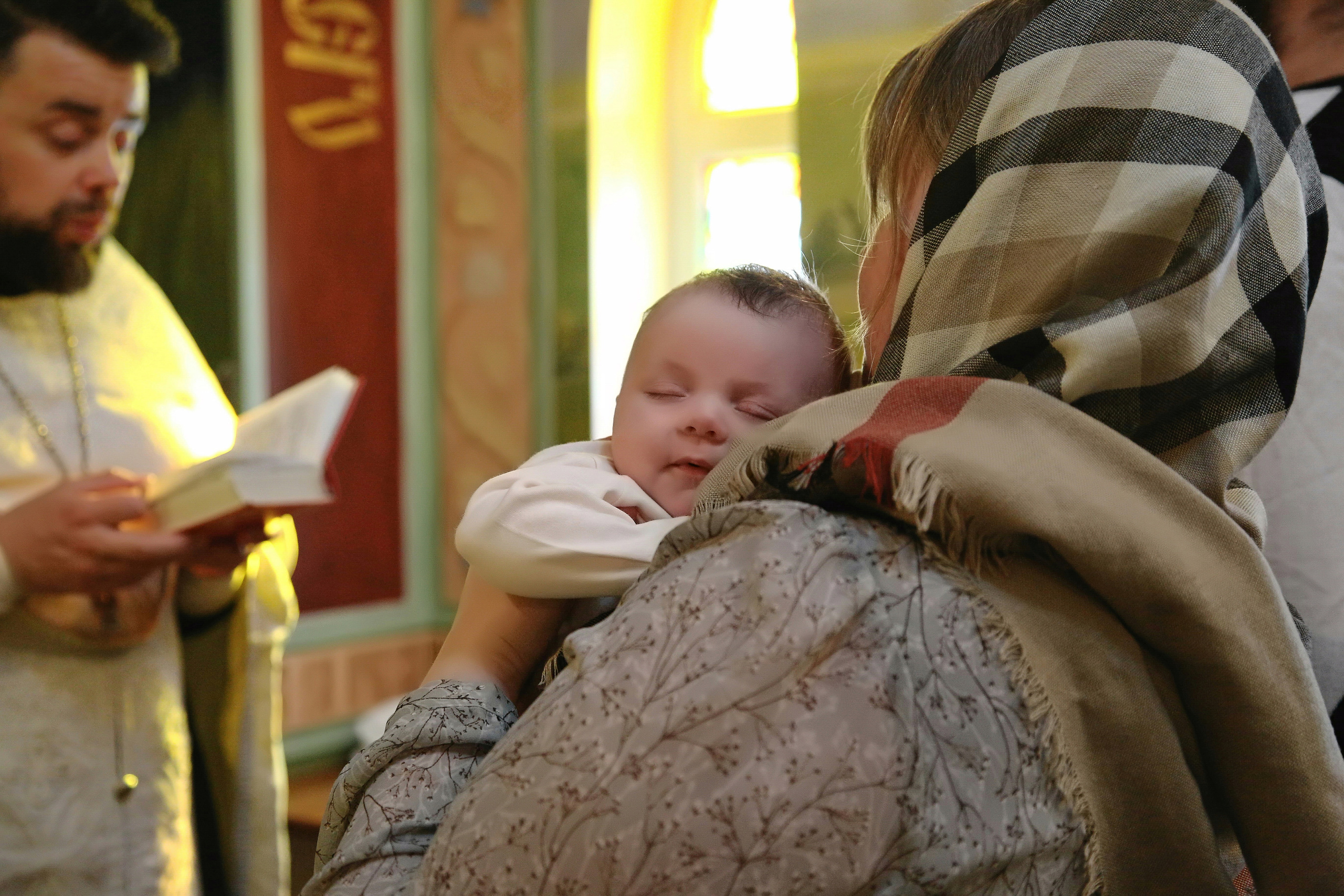Таинство Крещения. Профессиональный фотограф в Подольске Елена Локтионова