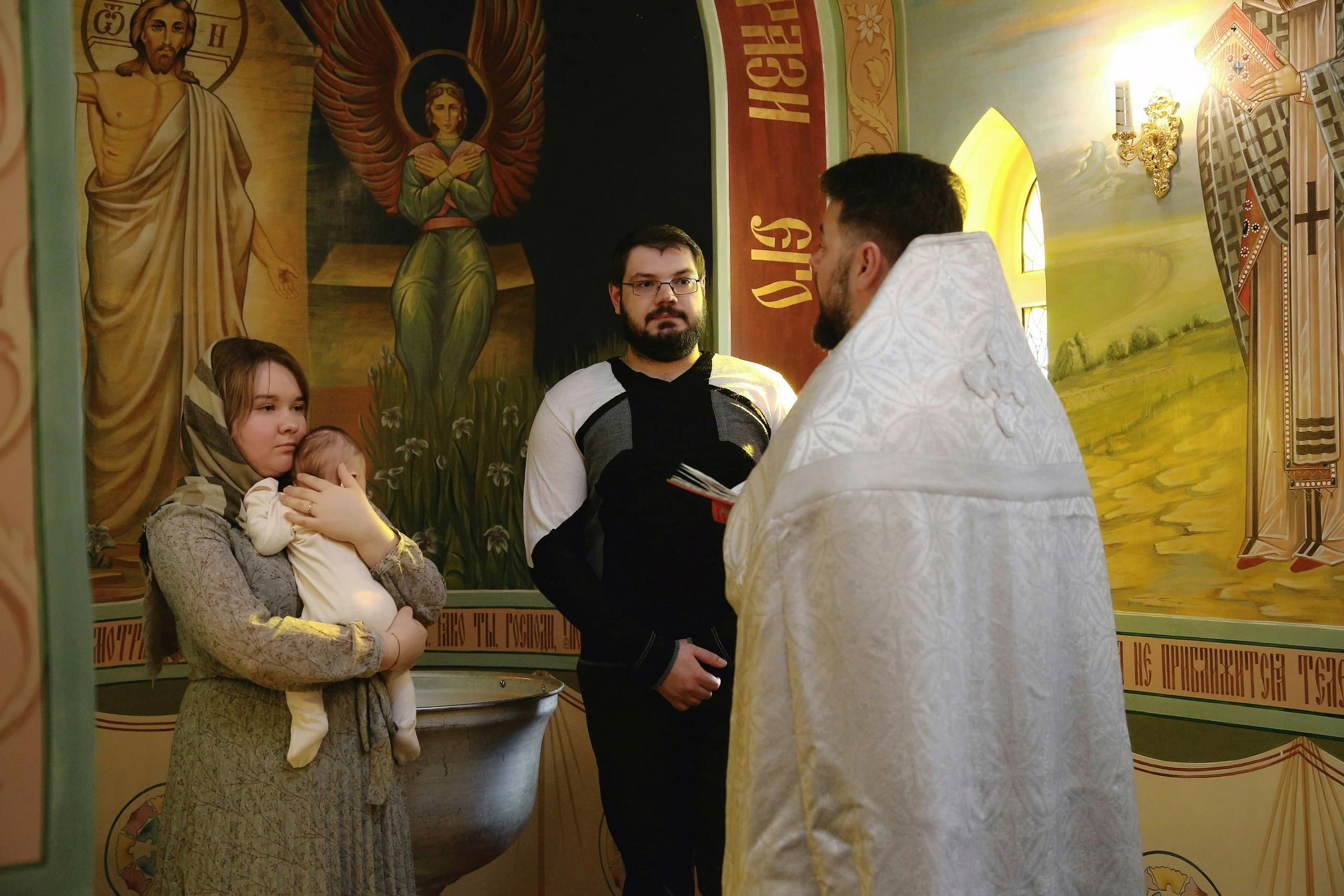 Таинство Крещения. Профессиональный фотограф в Подольске Елена Локтионова