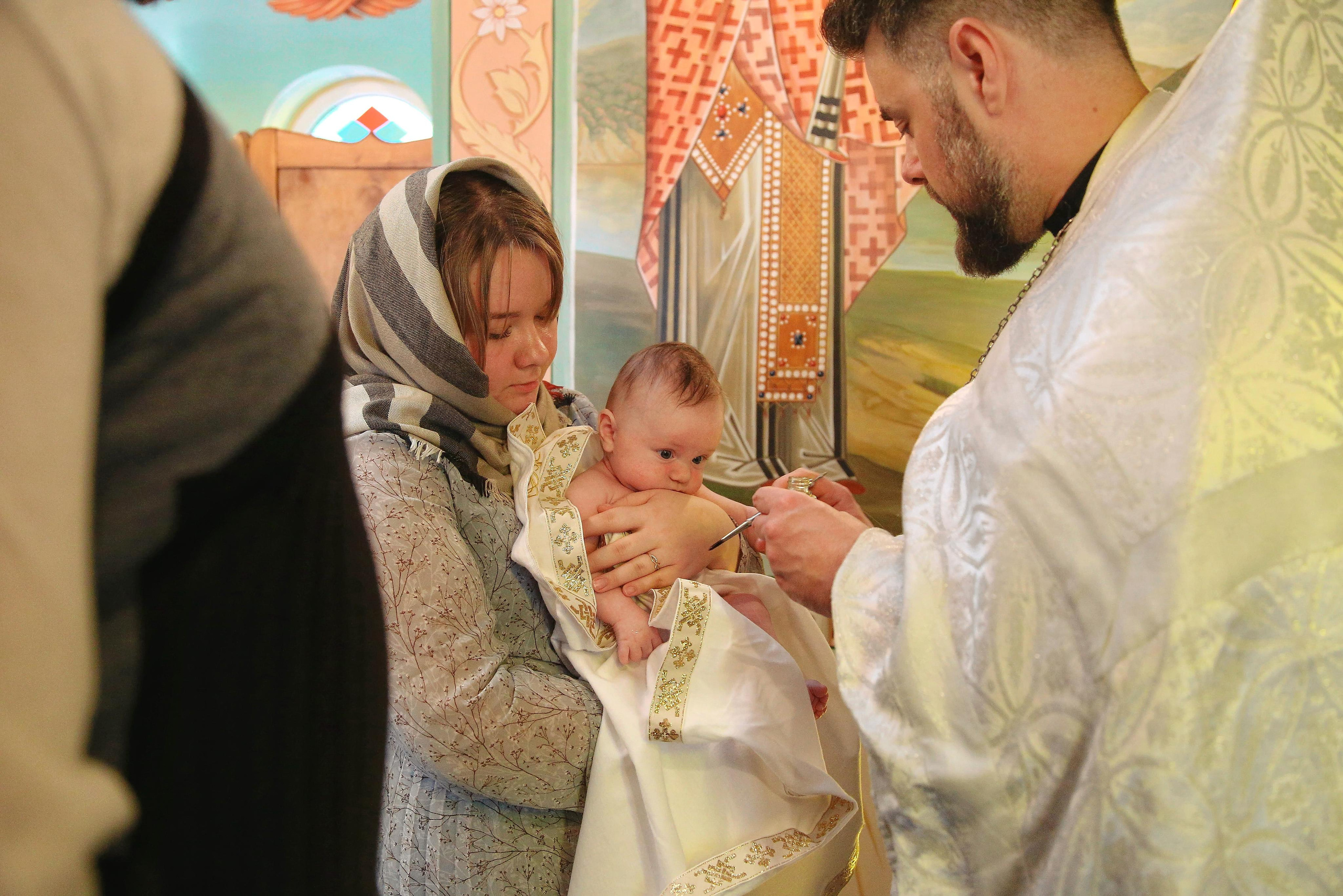 Таинство Крещения. Профессиональный фотограф в Подольске Елена Локтионова