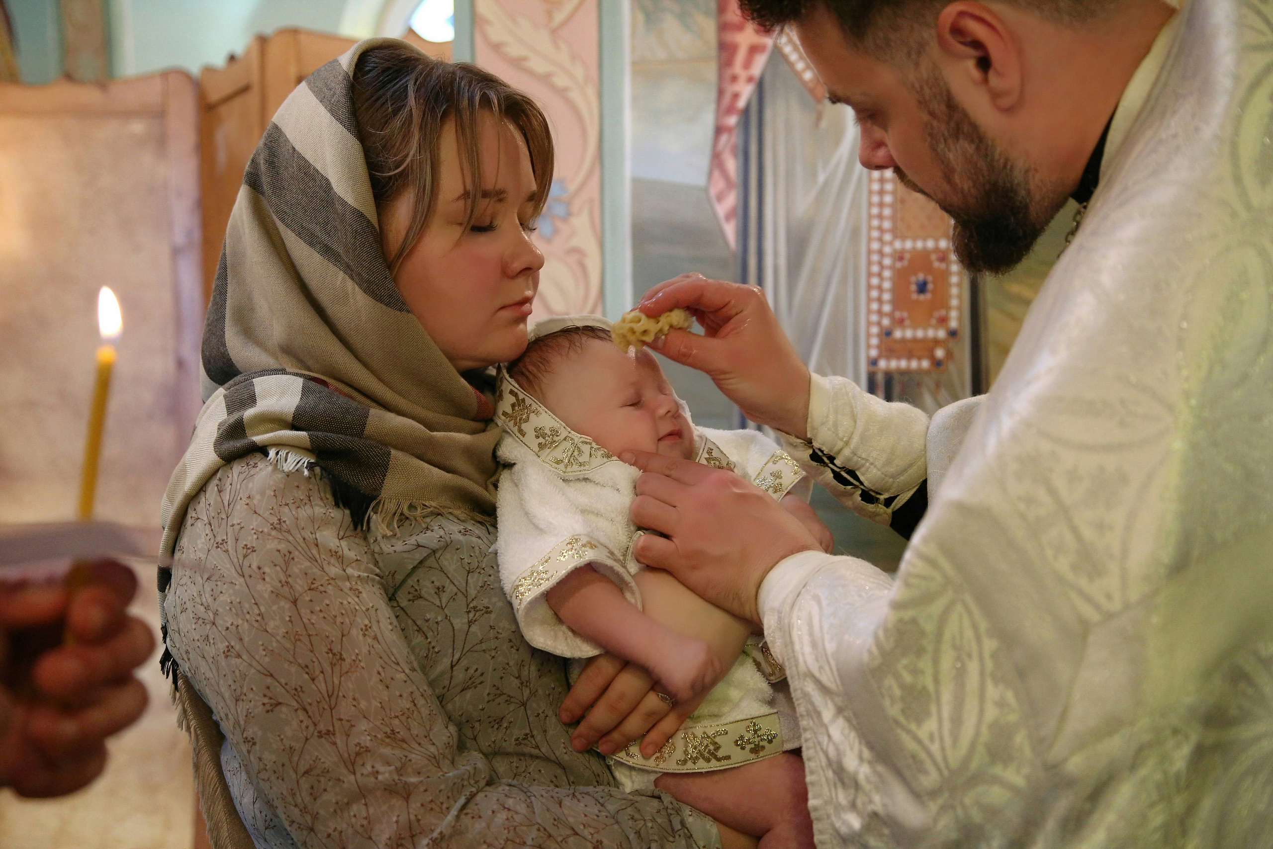 Таинство Крещения. Профессиональный фотограф в Подольске Елена Локтионова