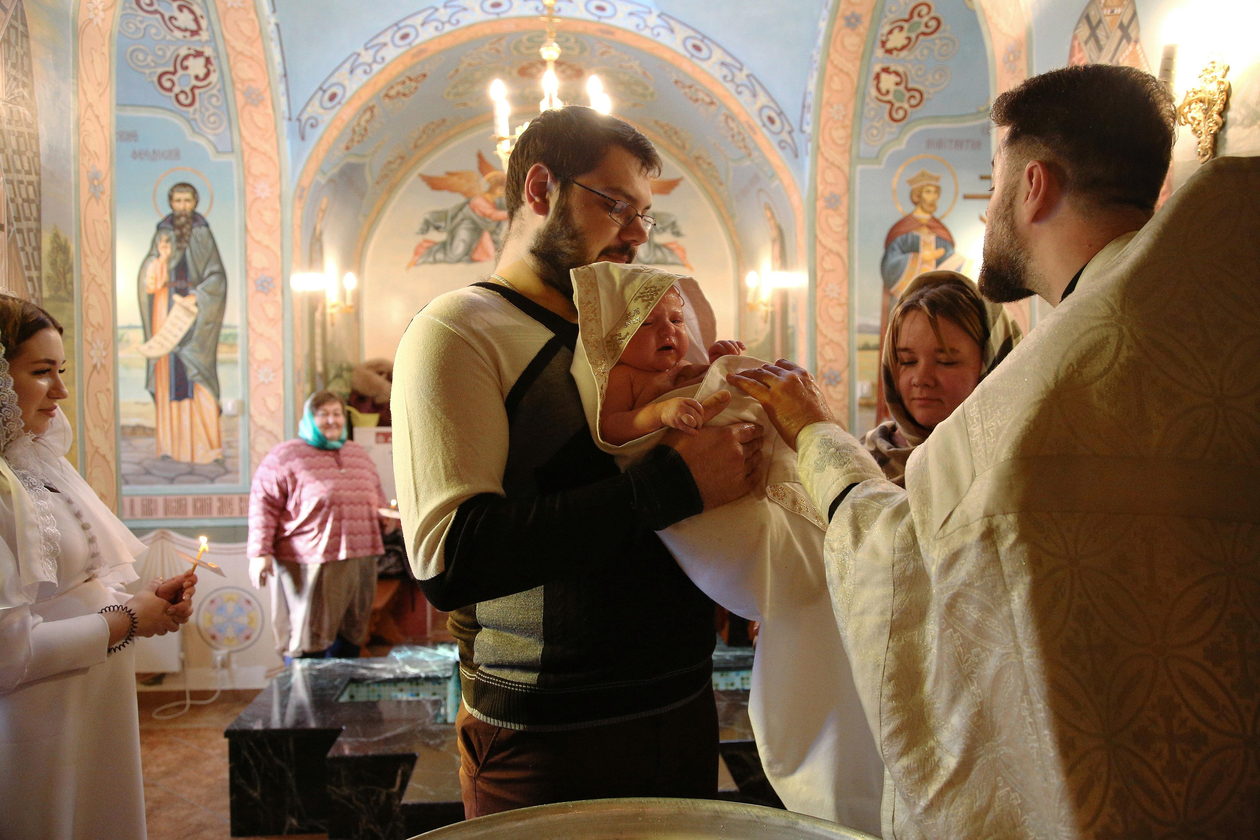 Таинство Крещения. Профессиональный фотограф в Подольске Елена Локтионова