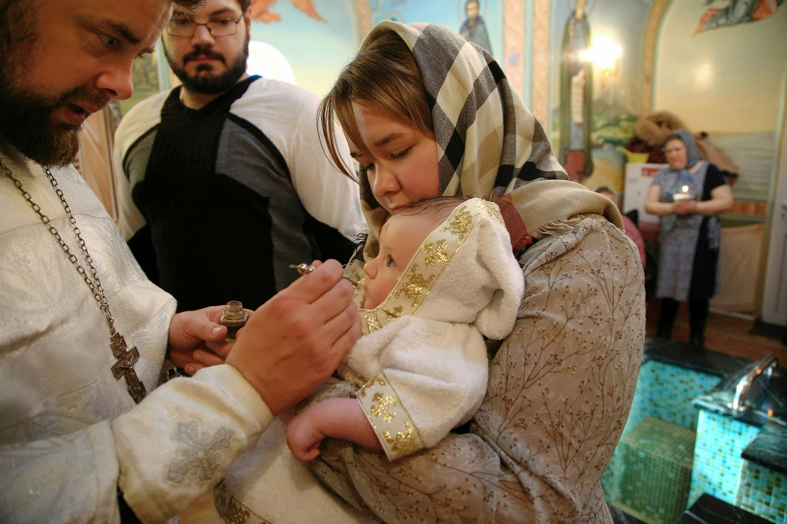 Таинство Крещения. Профессиональный фотограф в Подольске Елена Локтионова
