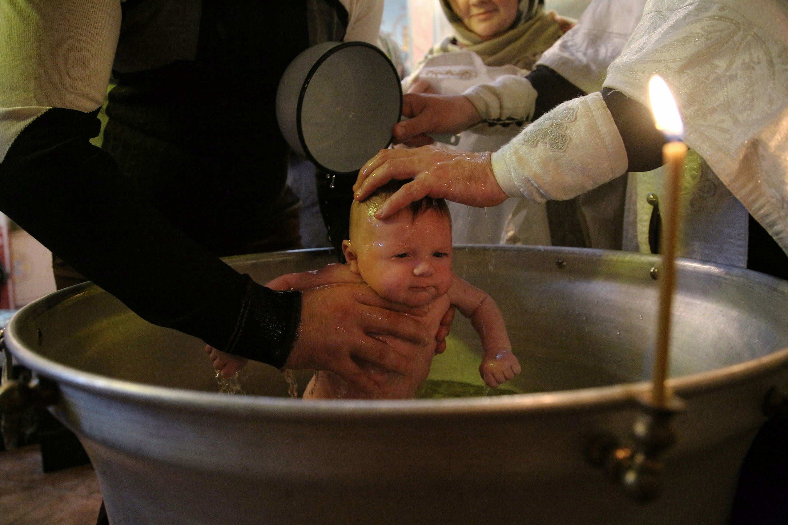 Таинство Крещения. Профессиональный фотограф в Подольске Елена Локтионова