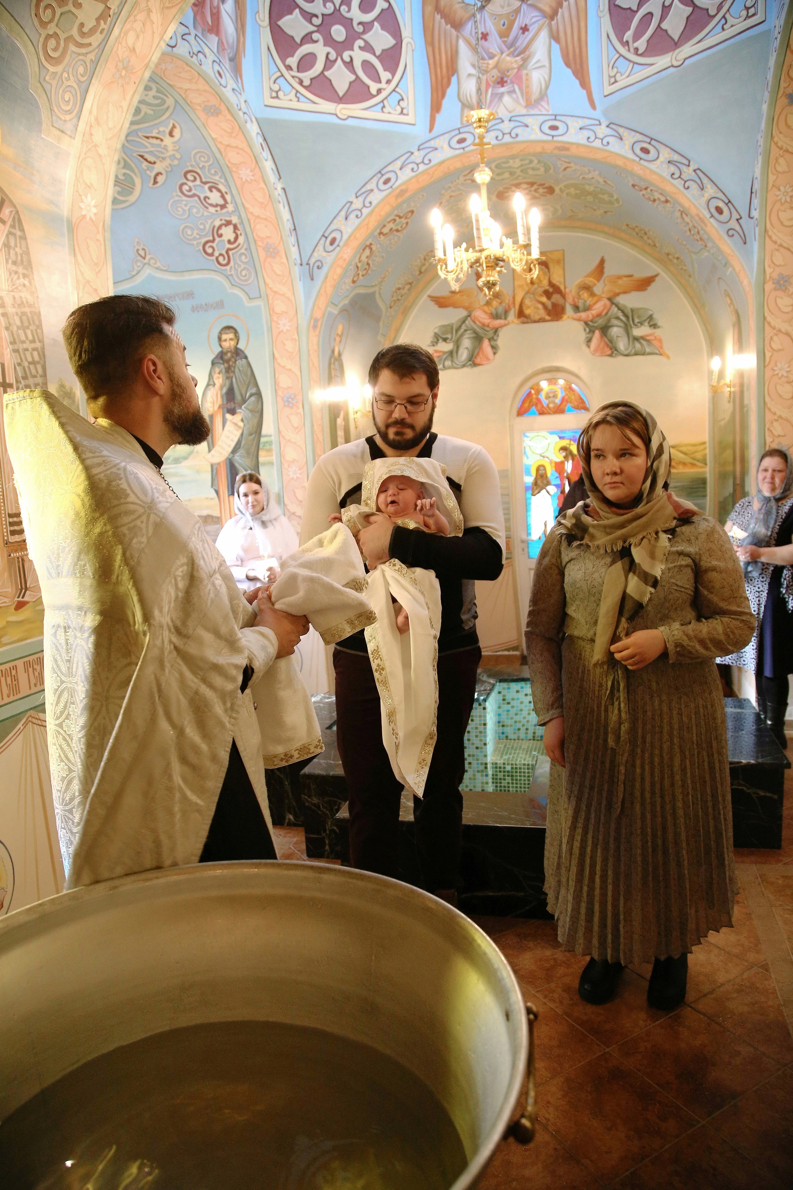 Таинство Крещения. Профессиональный фотограф в Подольске Елена Локтионова