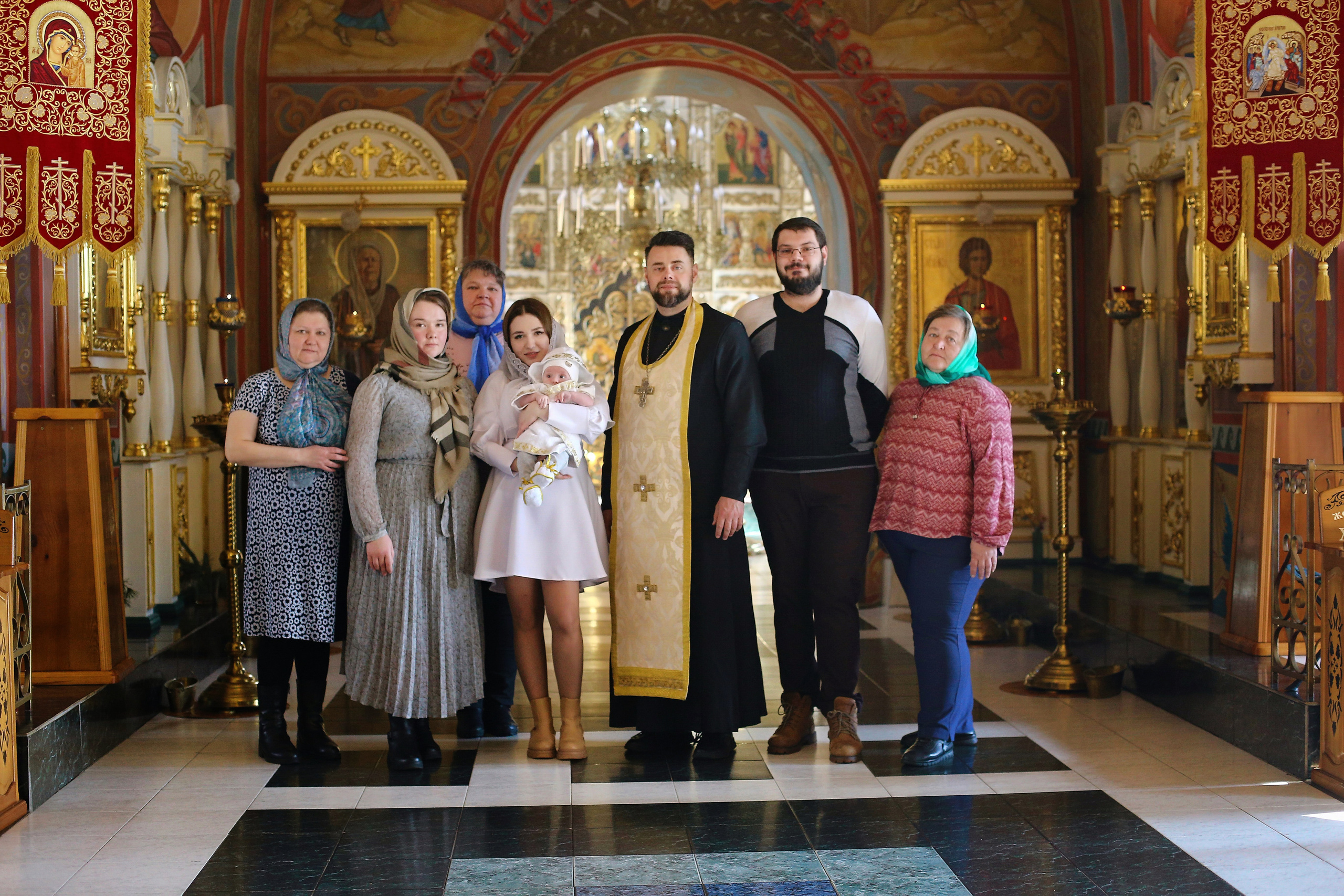 Таинство Крещения. Профессиональный фотограф в Подольске Елена Локтионова