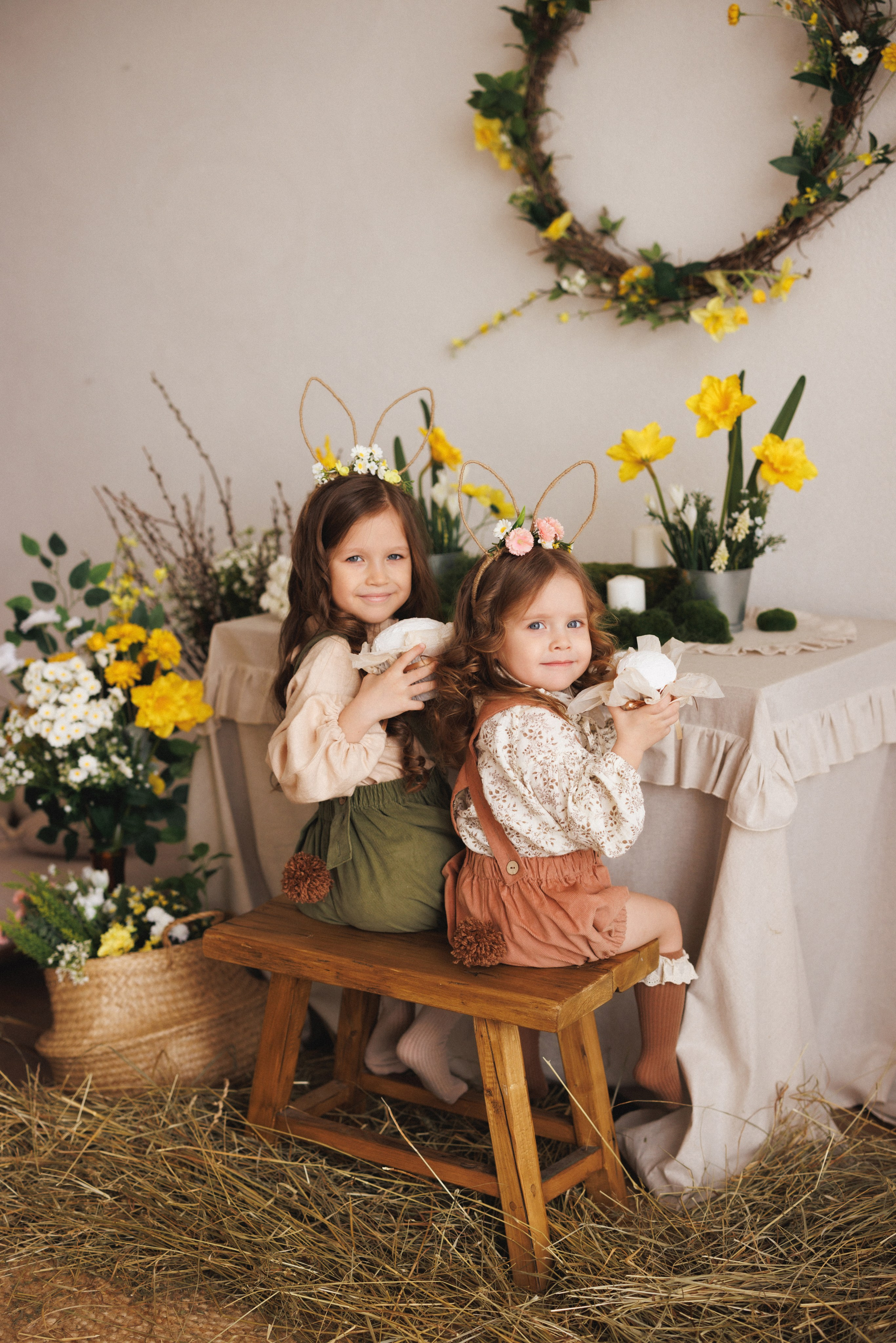Пасхальная фотосессия в фотостудии «Mestone». Семейный и детский фотограф в Краснодаре Анна Трашкова