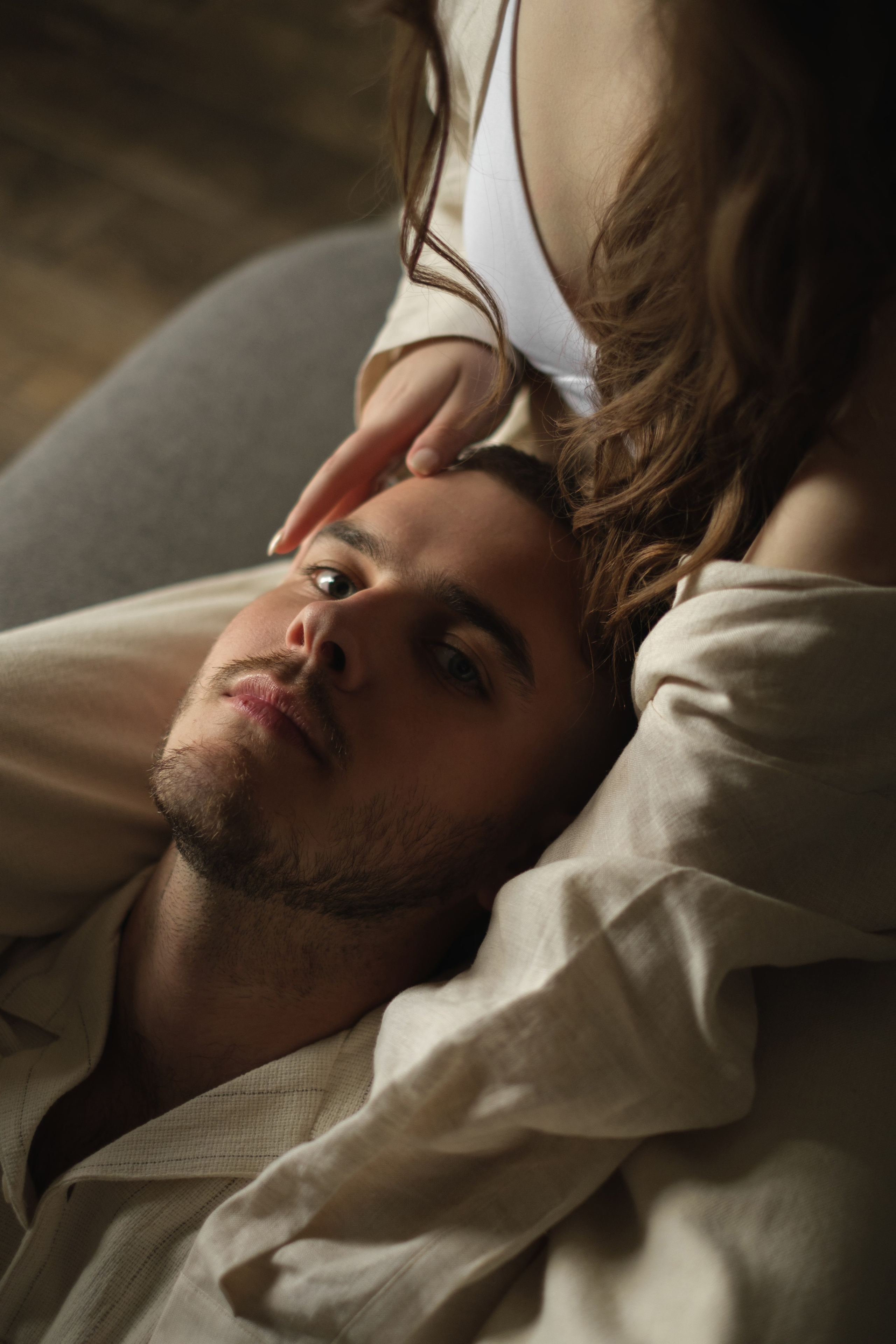 Саша и Диана. Фотограф в Москве. Женский и мужской портрет, лавстори (love story)