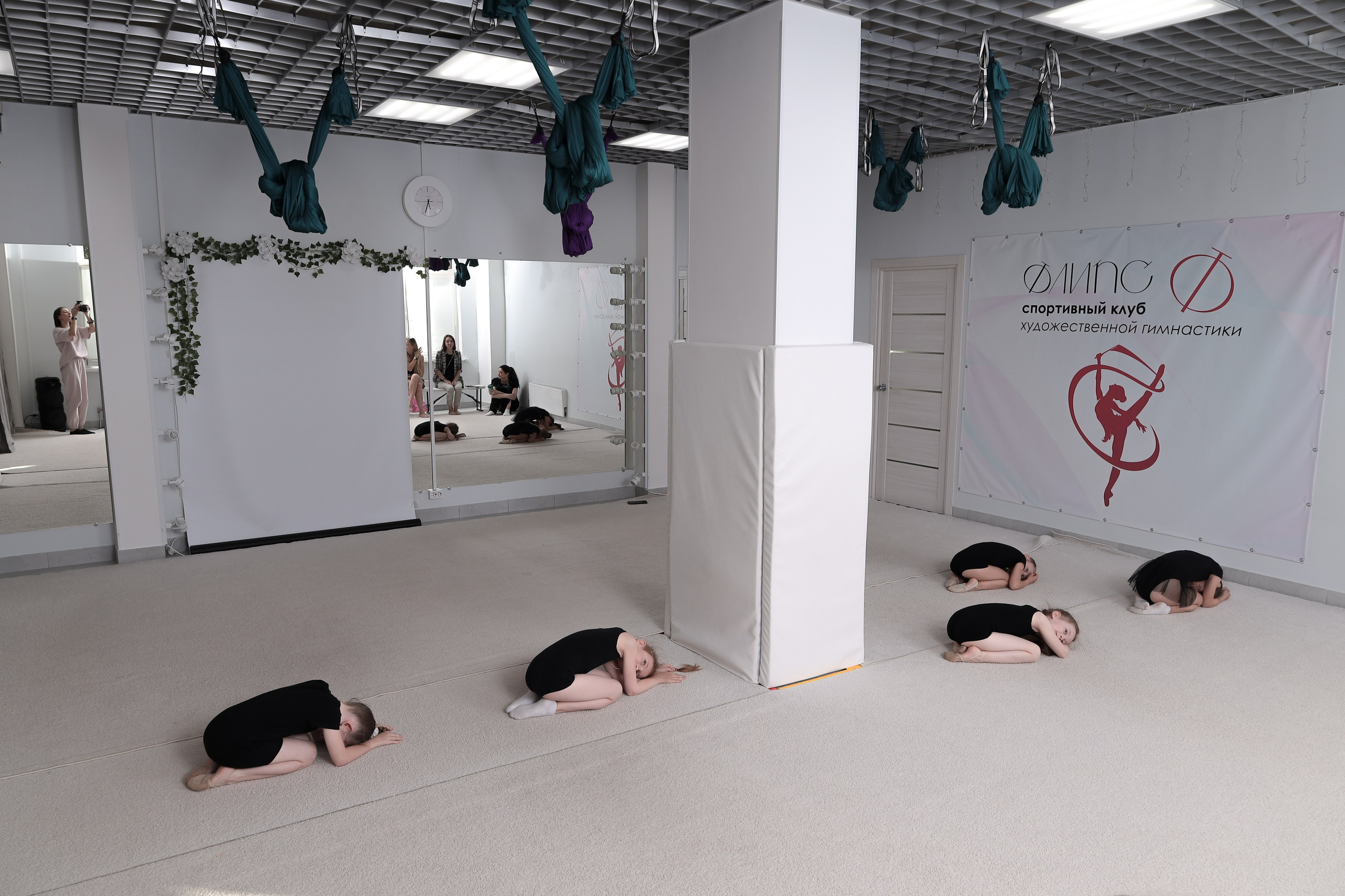 Открытый урок гимнастика. Фотограф Надршина Лилия