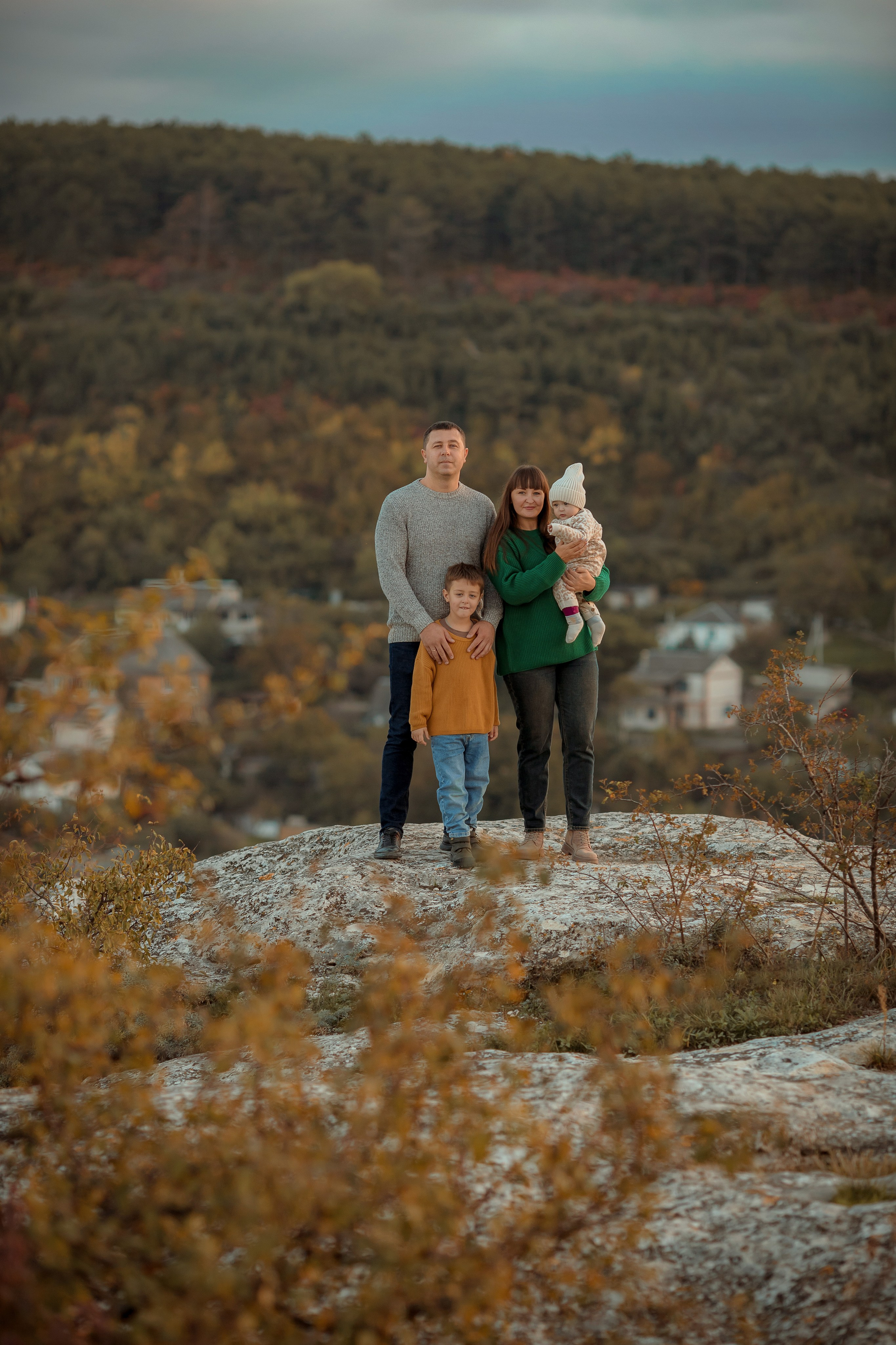 Семья Гутник. Осень. Семейный и детский фотограф в Крыму Екатерина Швец