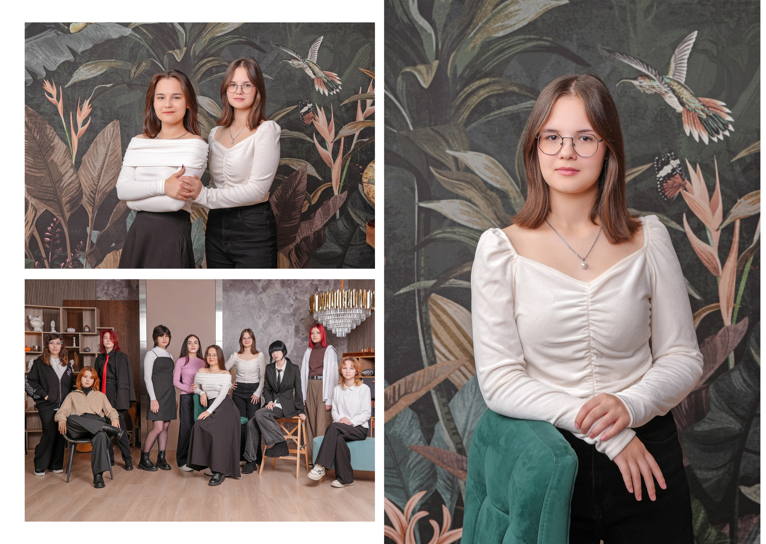 ШКОЛА 19 — 9 «В» класс. Красивый выпускной альбом в Краснодаре