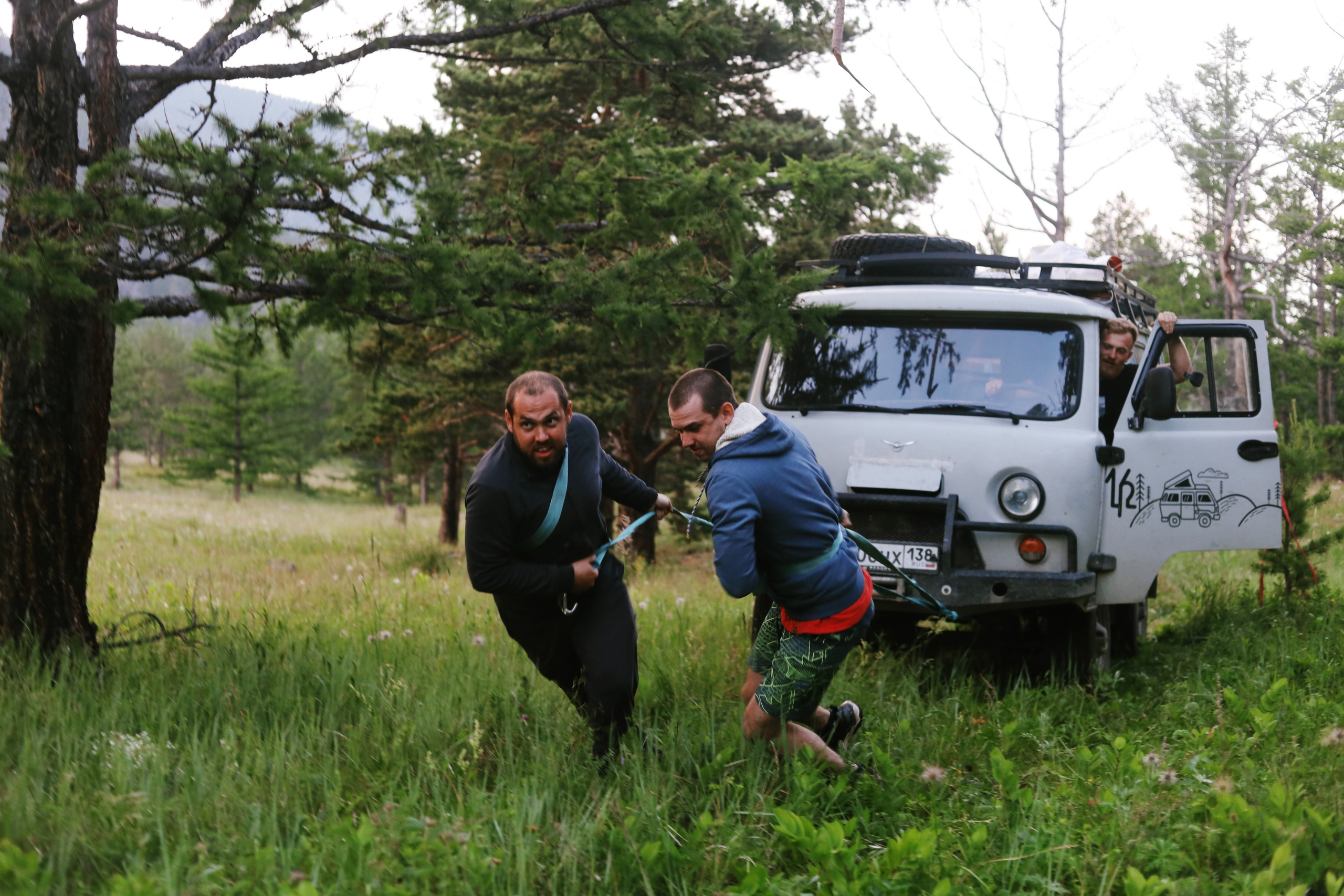 Лето 2024 / палатки. 1642 — первый лагерь для взрослых на Байкале