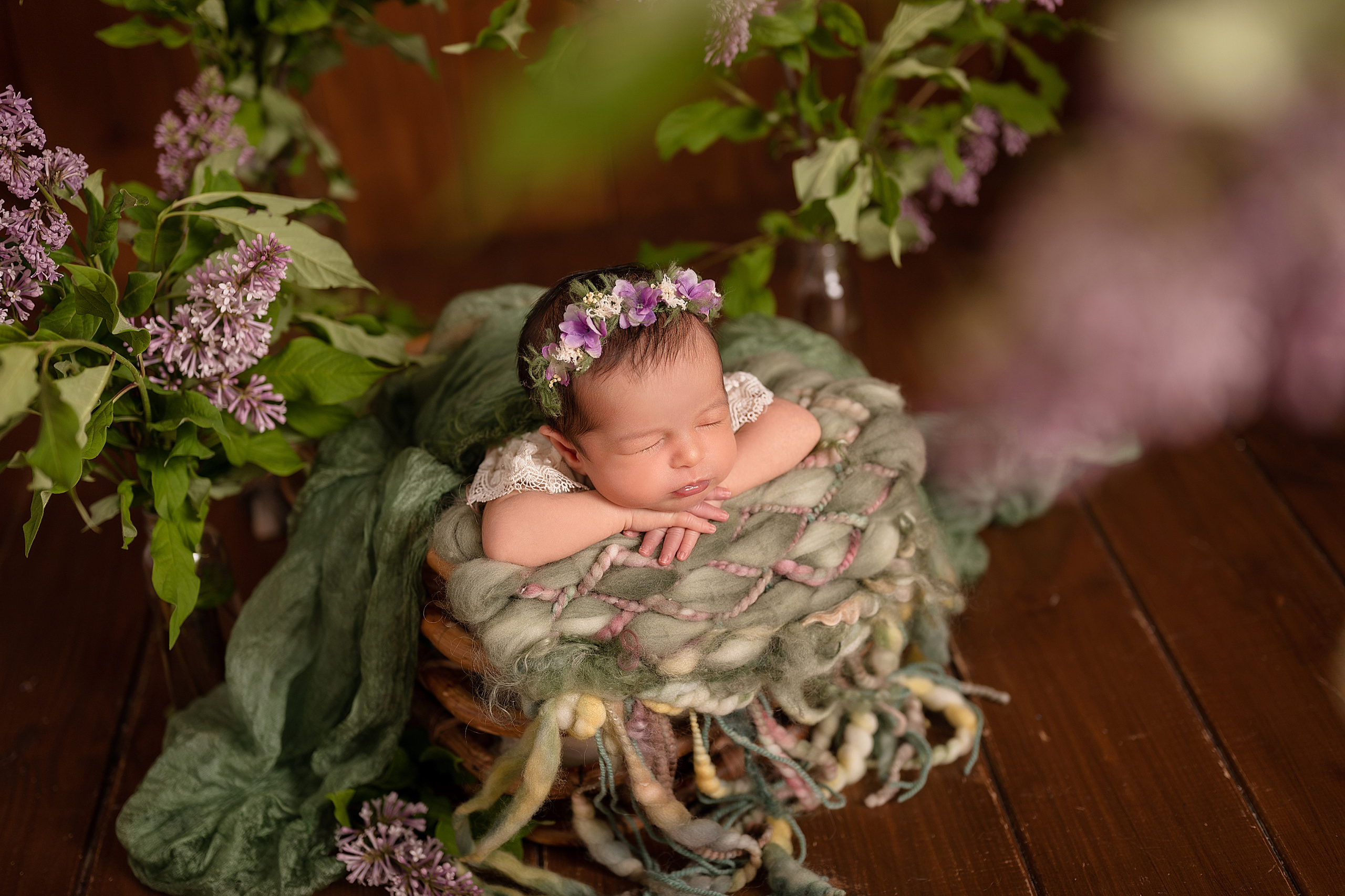 Айель. Детский и семейный фотограф в Красноярске. Фотосессии новорожденных малышей до 1 месяца