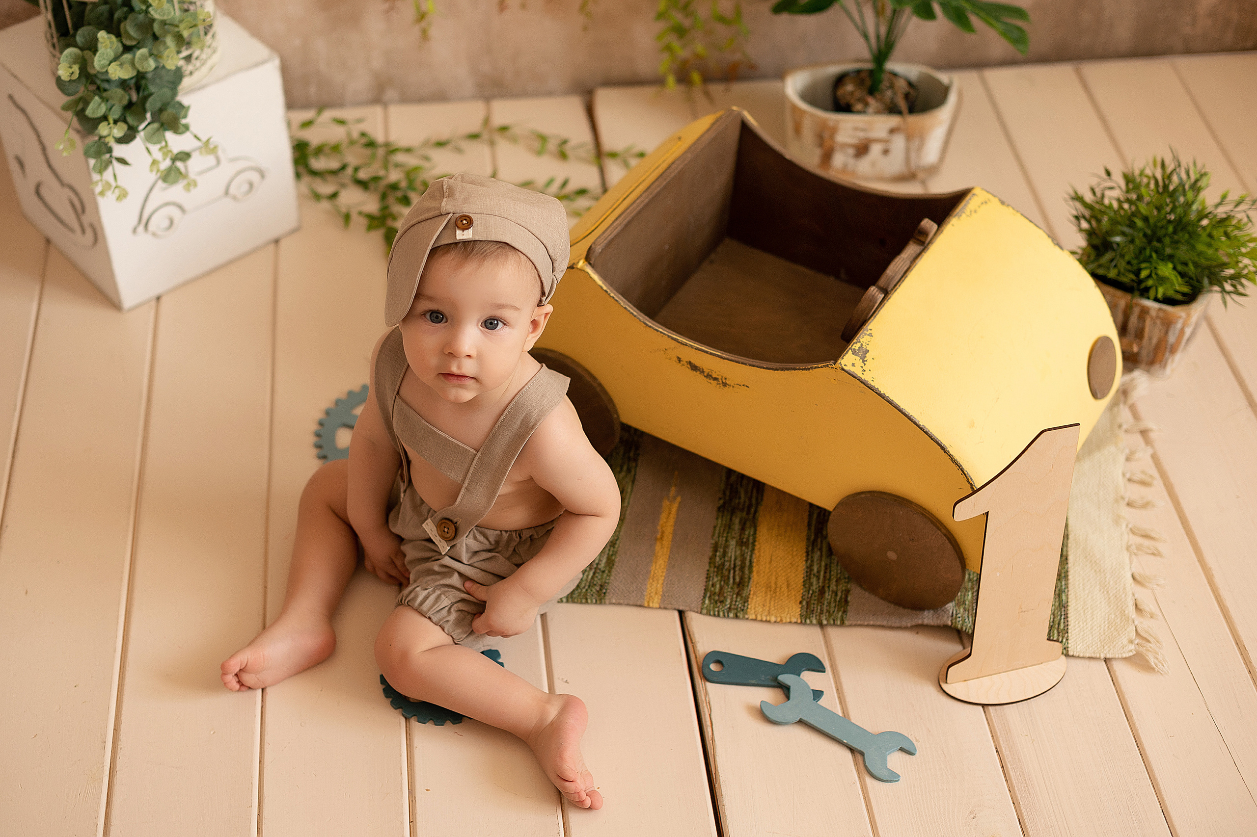 Тимофей, 1 годик. Детский и семейный фотограф в Красноярске. Фотосессии новорожденных малышей до 1 месяца