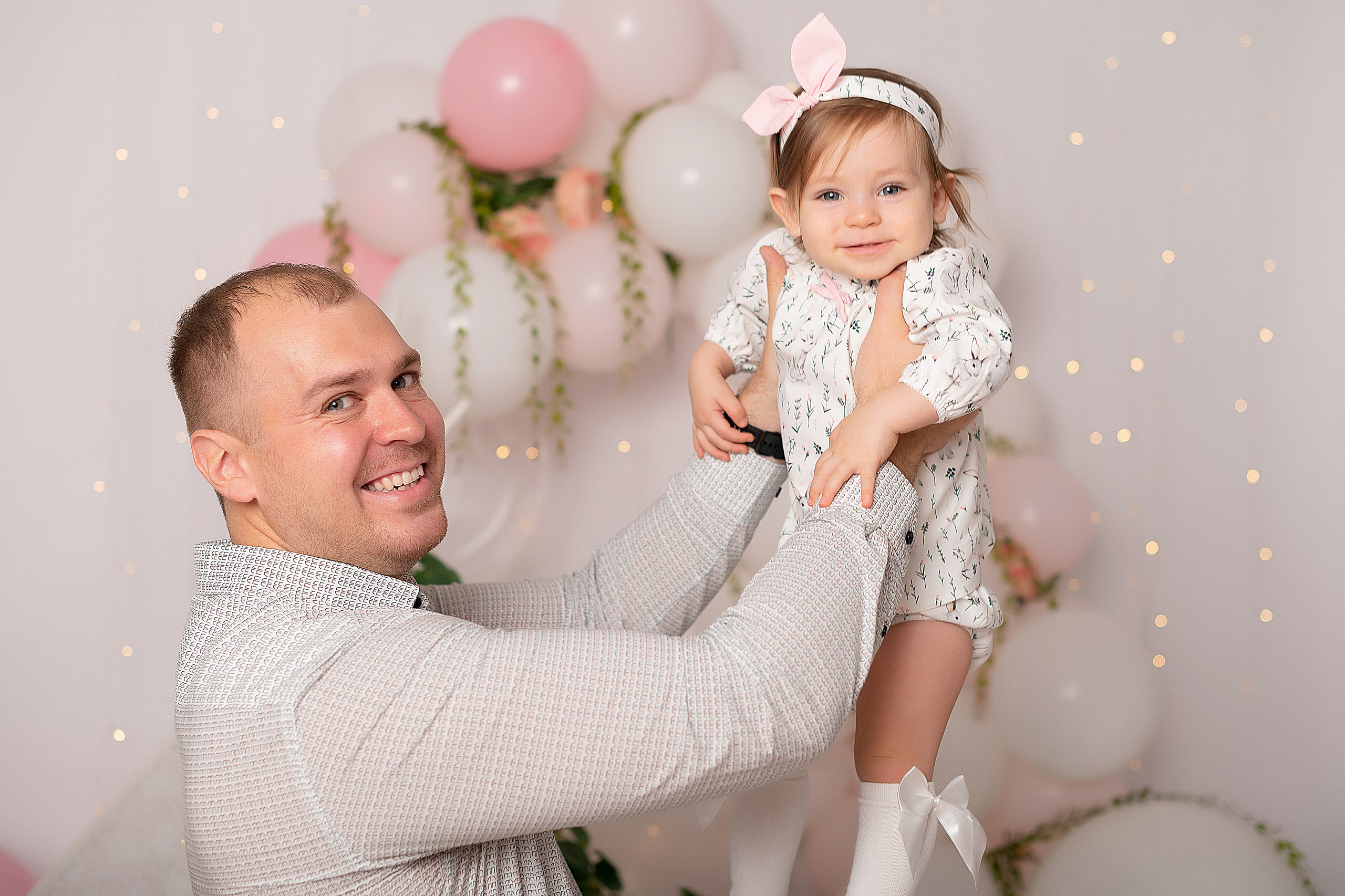 Юле 1 годик. Детский и семейный фотограф в Красноярске. Фотосессии новорожденных малышей до 1 месяца