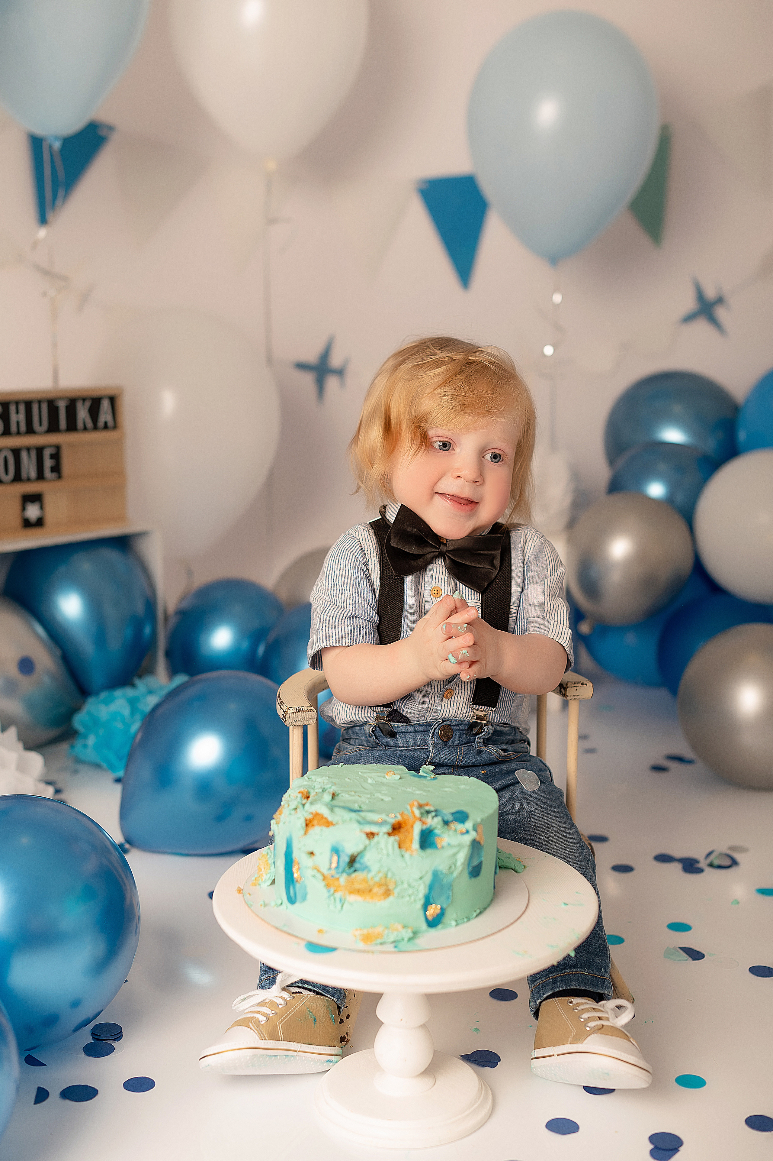 Мишутка, 1 годик. Детский и семейный фотограф в Красноярске. Фотосессии новорожденных малышей до 1 месяца