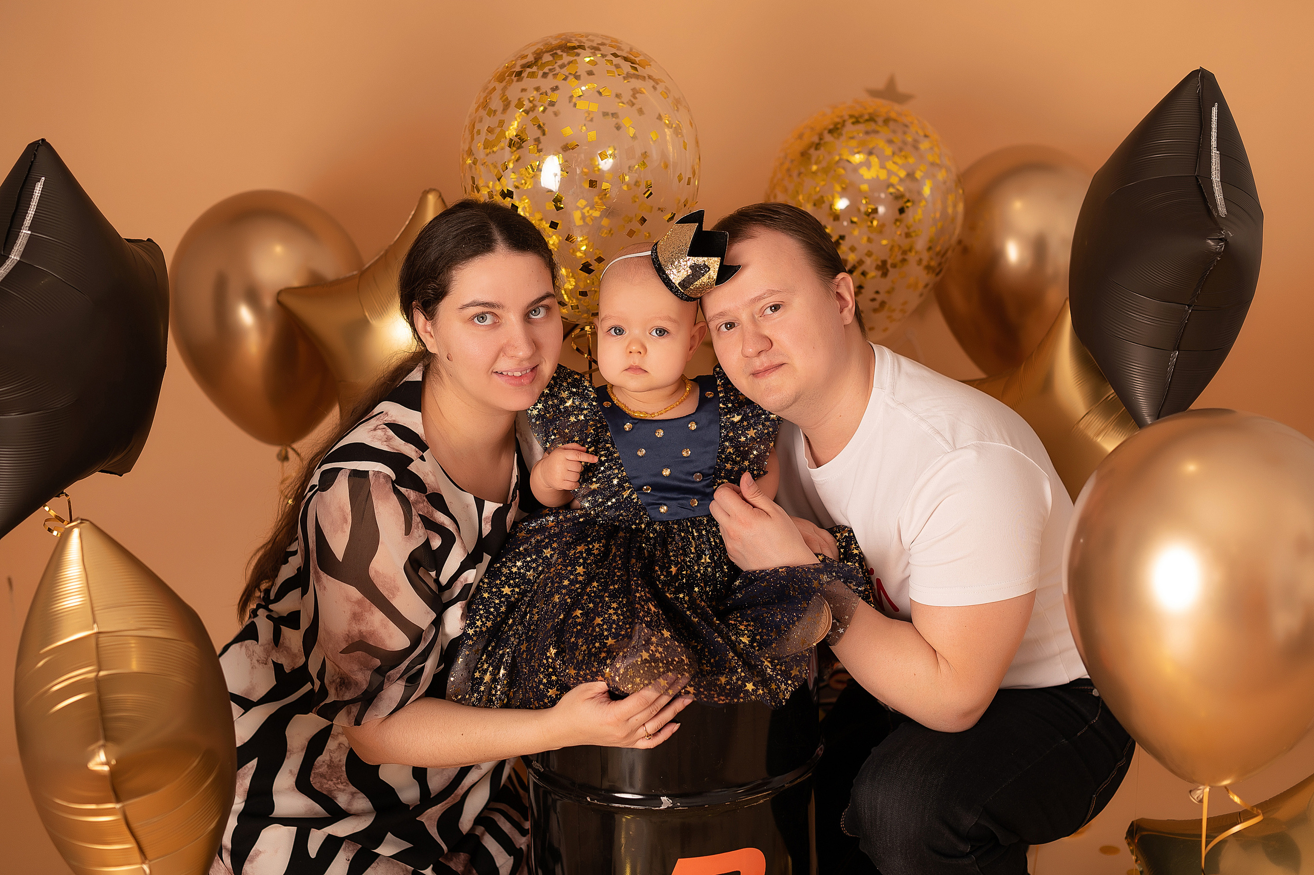 Алиса, 1 годик. Детский и семейный фотограф в Красноярске. Фотосессии новорожденных малышей до 1 месяца