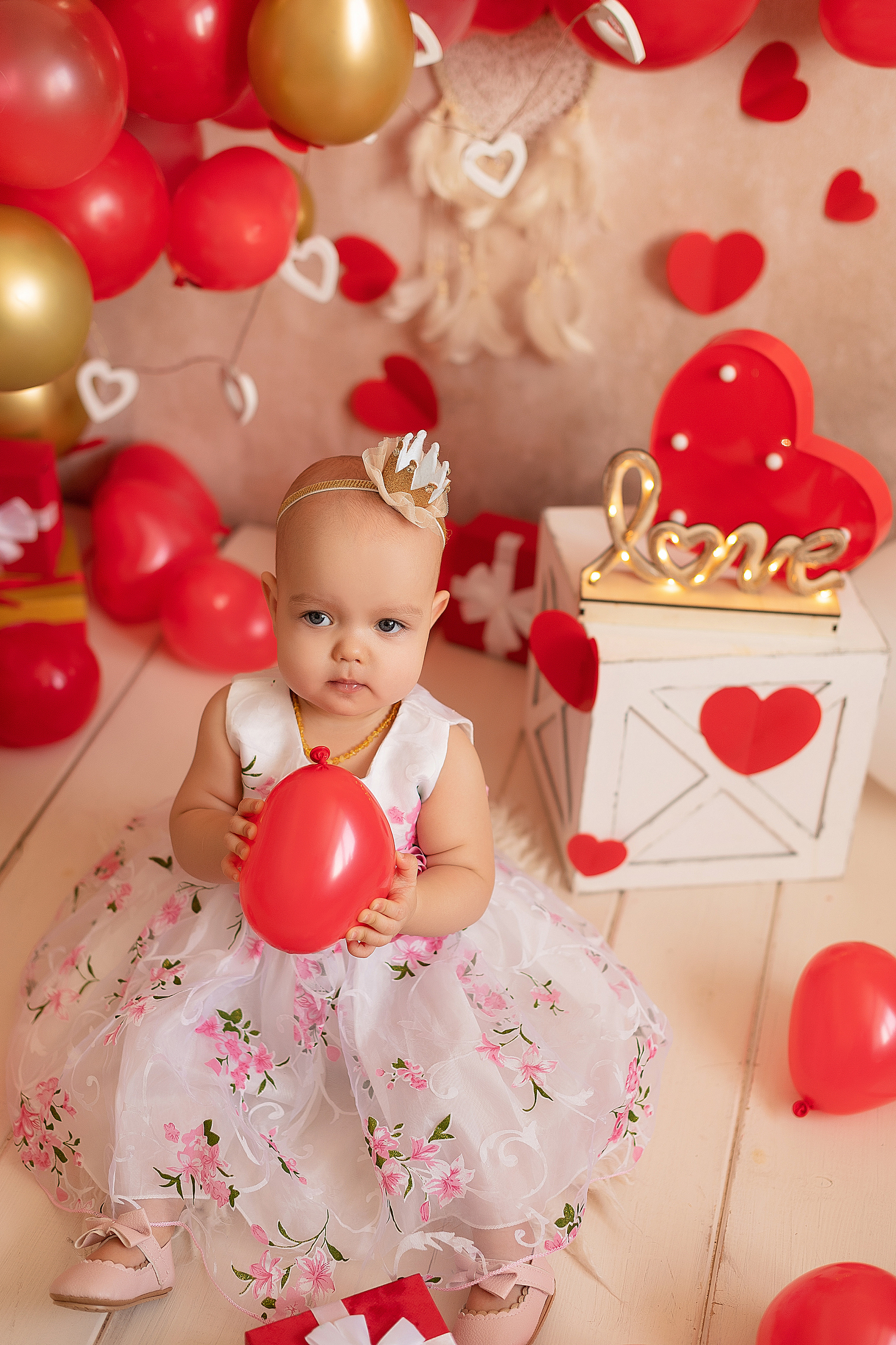 Алиса, 1 годик. Детский и семейный фотограф в Красноярске. Фотосессии новорожденных малышей до 1 месяца