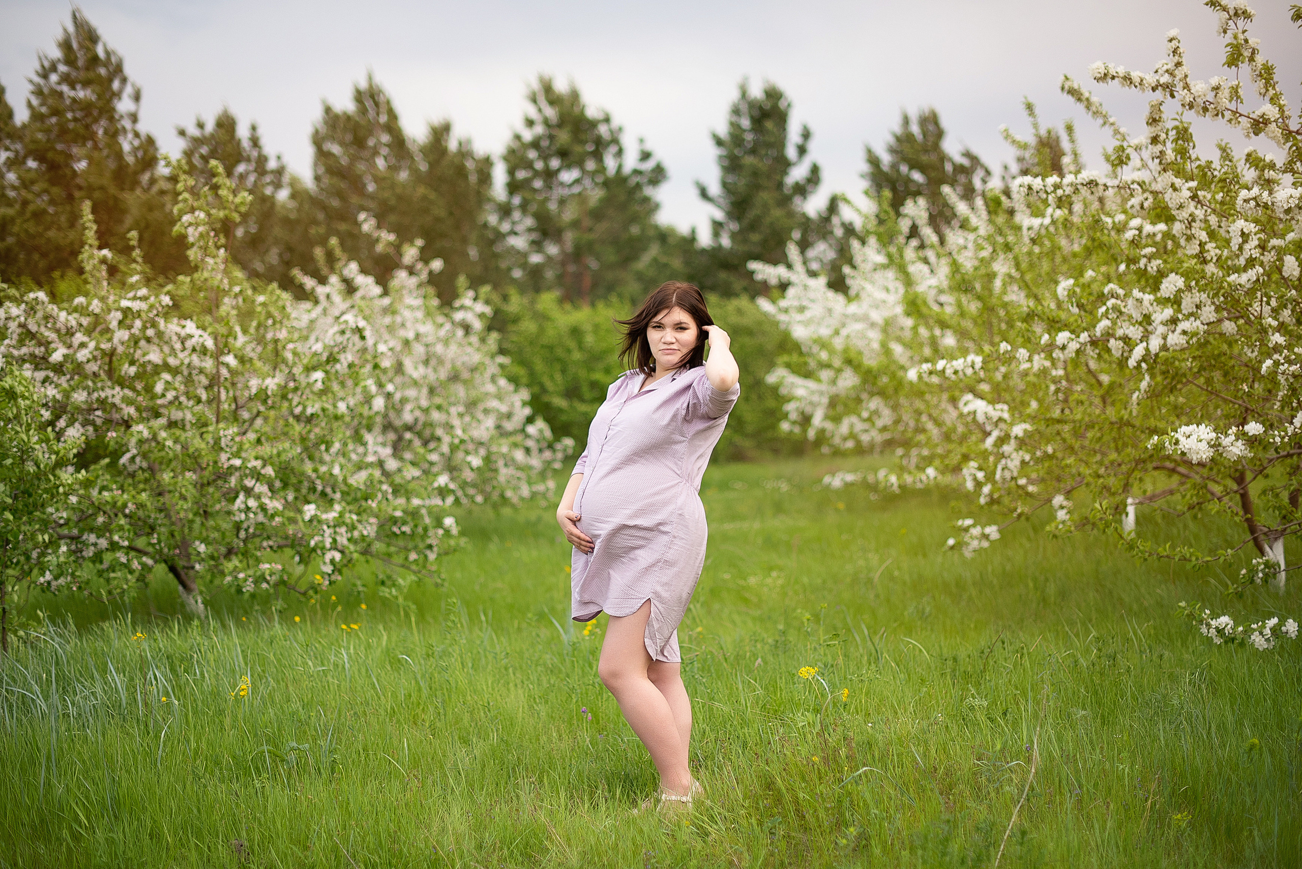 Фотосессии в цветении. Детский и семейный фотограф в Красноярске. Фотосессии новорожденных малышей до 1 месяца