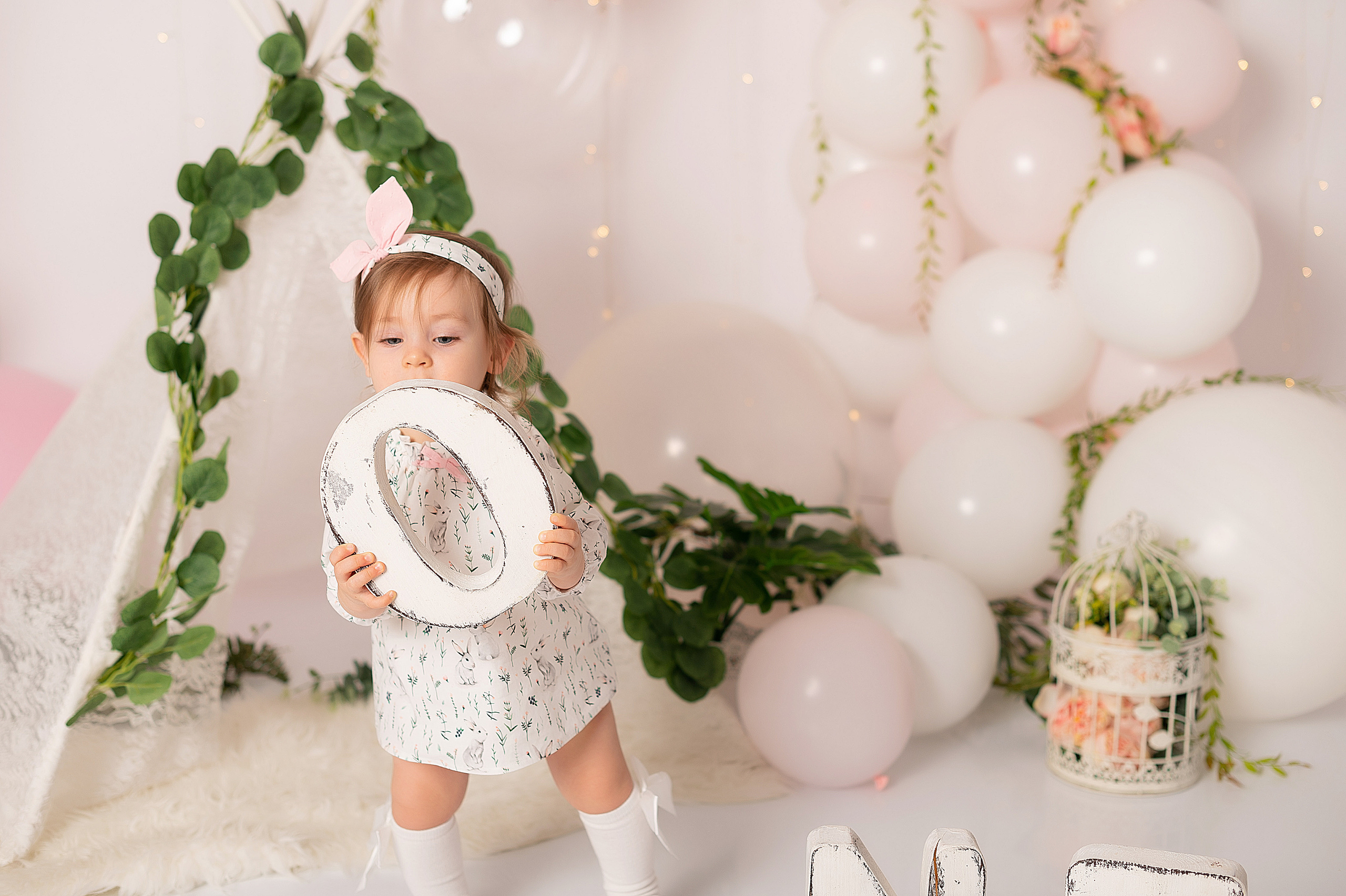 Юле 1 годик. Детский и семейный фотограф в Красноярске. Фотосессии новорожденных малышей до 1 месяца