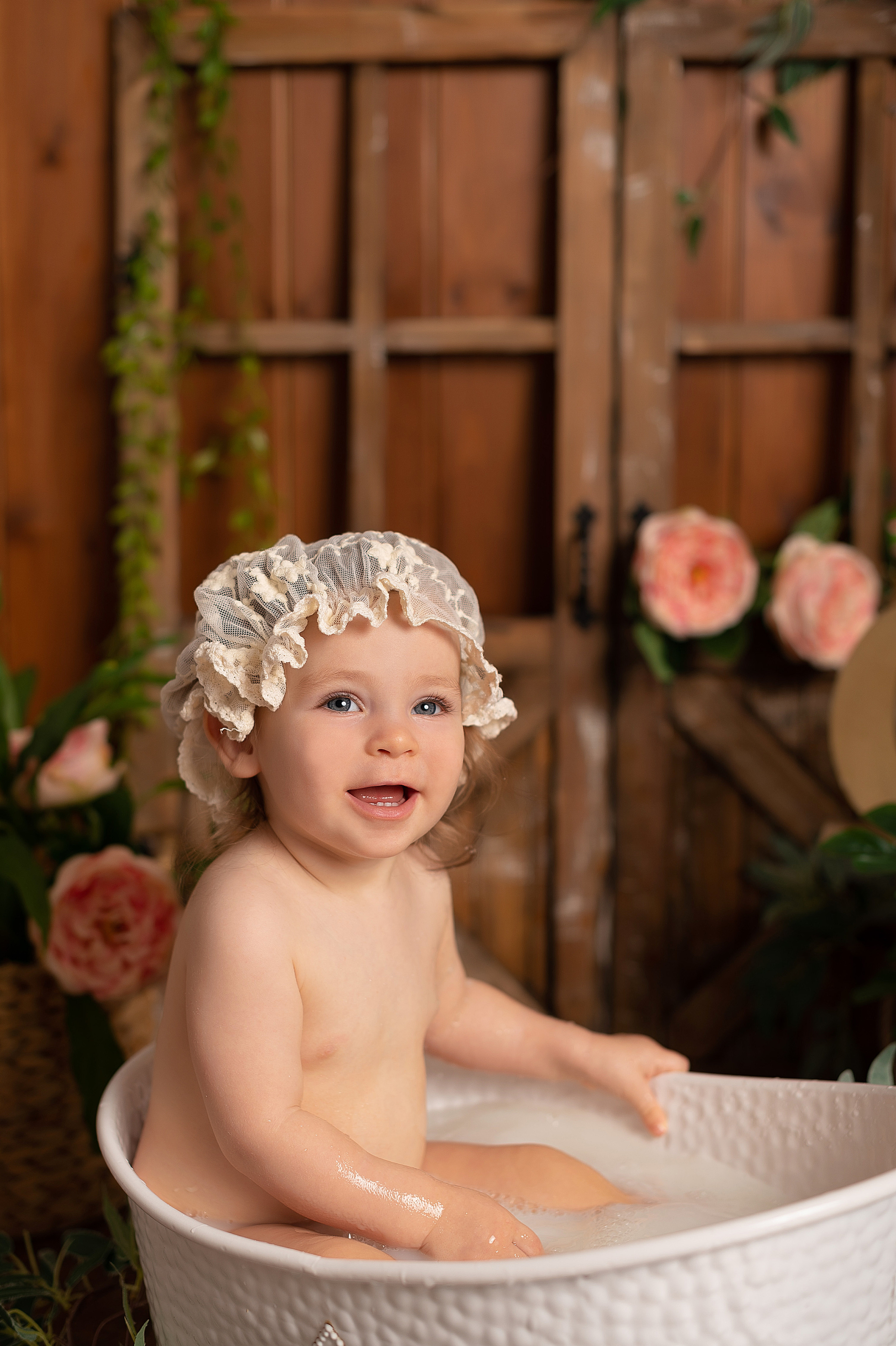 Юле 1 годик. Детский и семейный фотограф в Красноярске. Фотосессии новорожденных малышей до 1 месяца