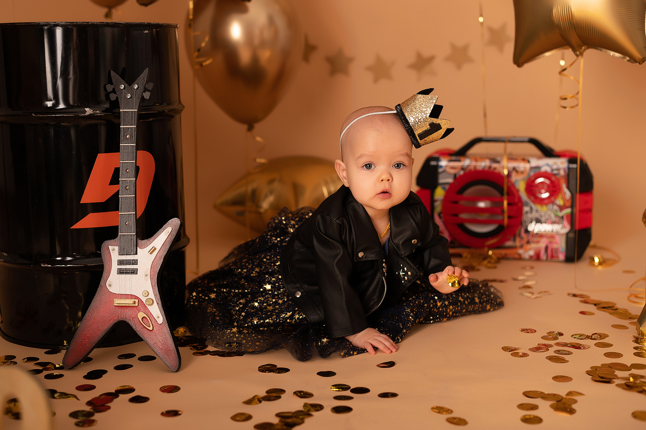 Алиса, 1 годик. Детский и семейный фотограф в Красноярске. Фотосессии новорожденных малышей до 1 месяца