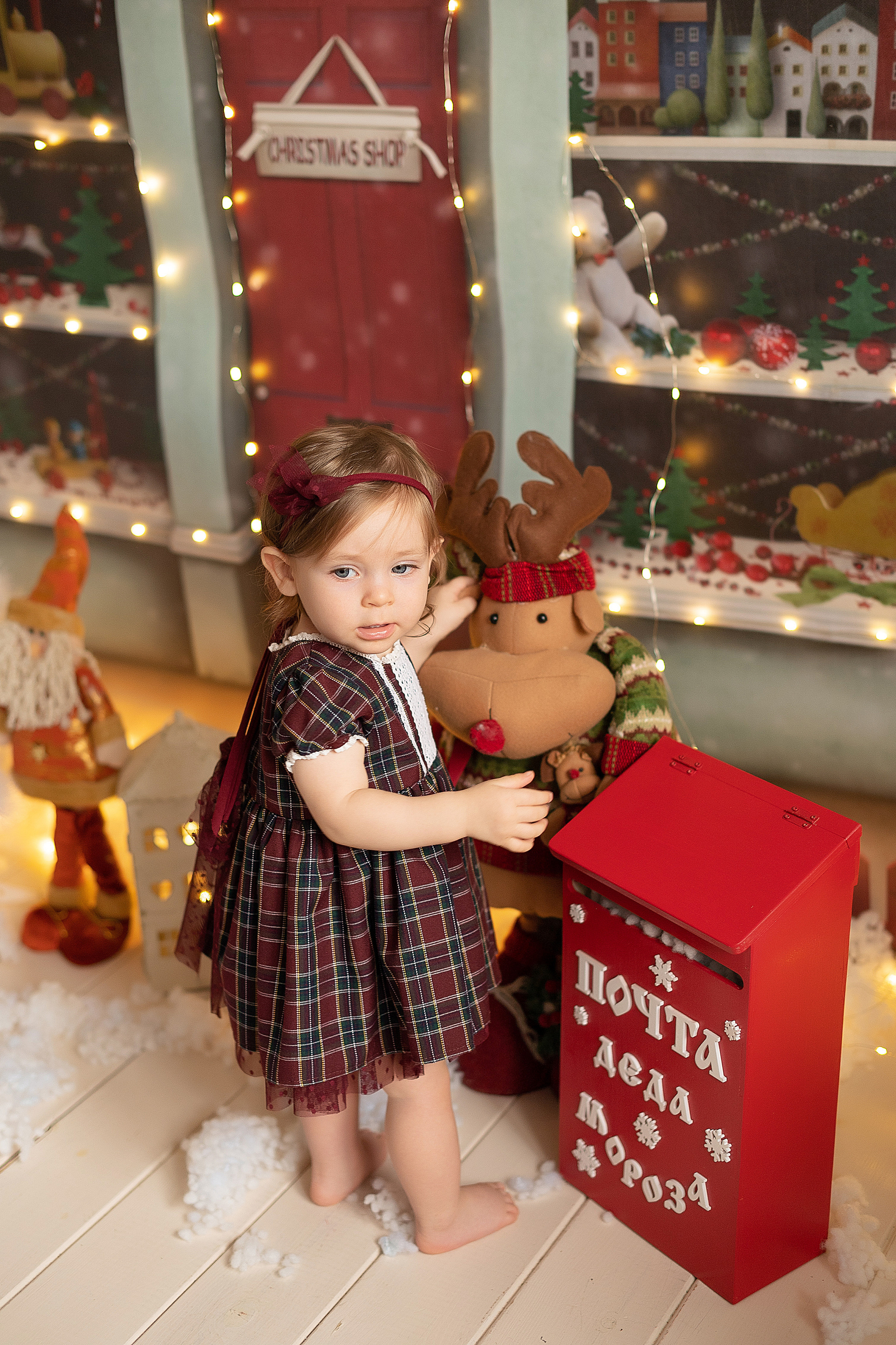 Юле 1 годик. Детский и семейный фотограф в Красноярске. Фотосессии новорожденных малышей до 1 месяца