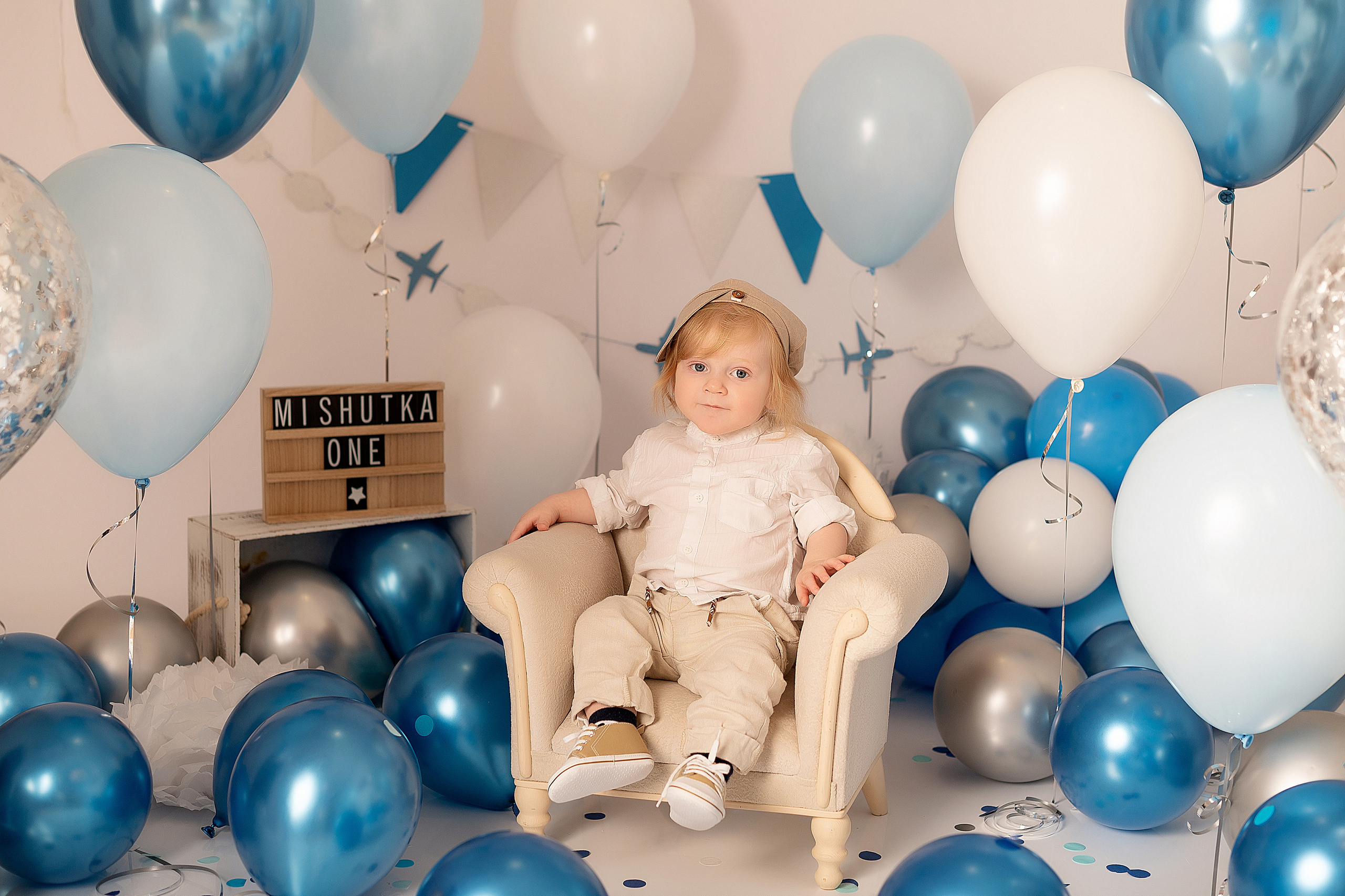 Мишутка, 1 годик. Детский и семейный фотограф в Красноярске. Фотосессии новорожденных малышей до 1 месяца