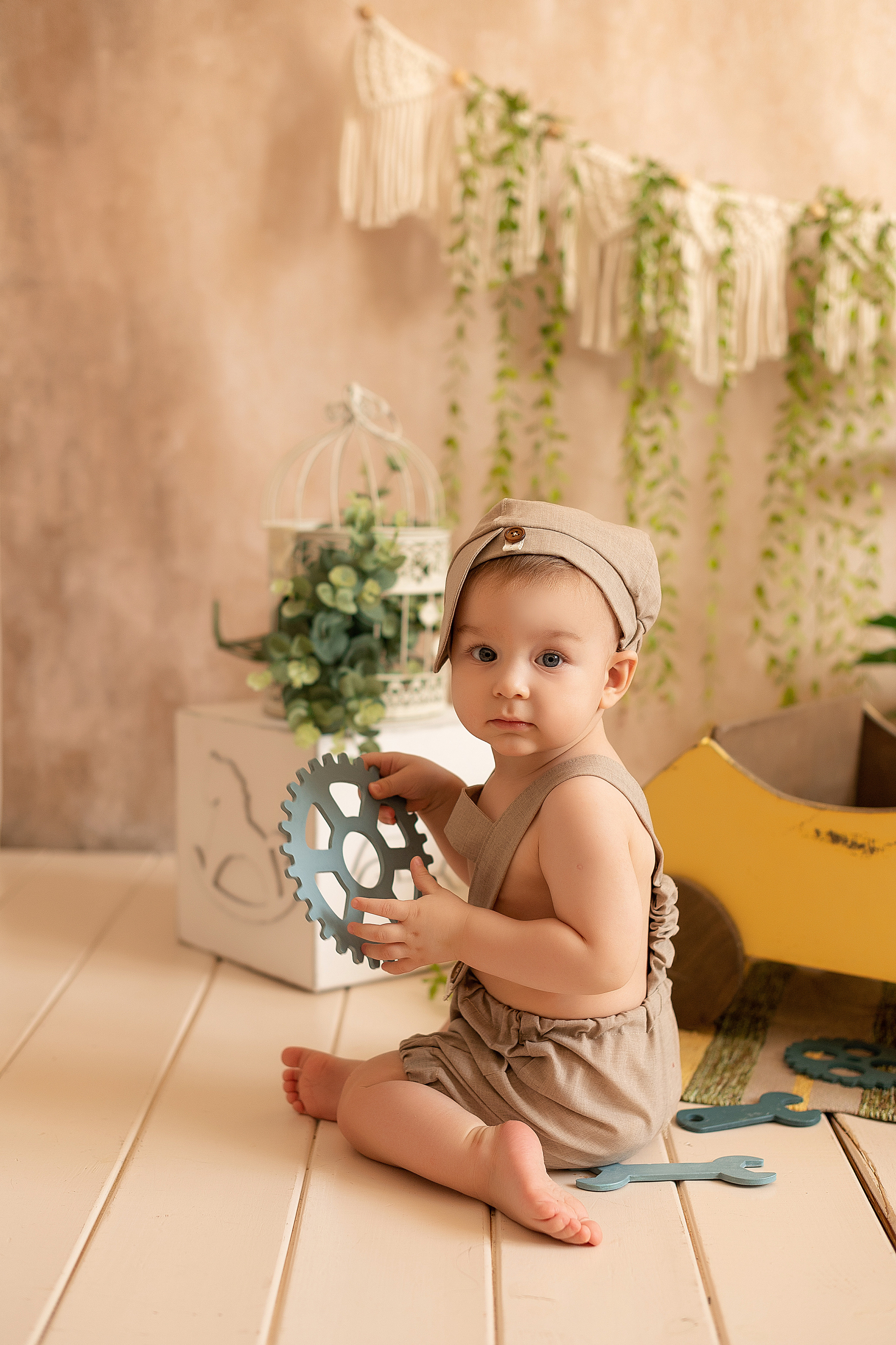 Тимофей, 1 годик. Детский и семейный фотограф в Красноярске. Фотосессии новорожденных малышей до 1 месяца