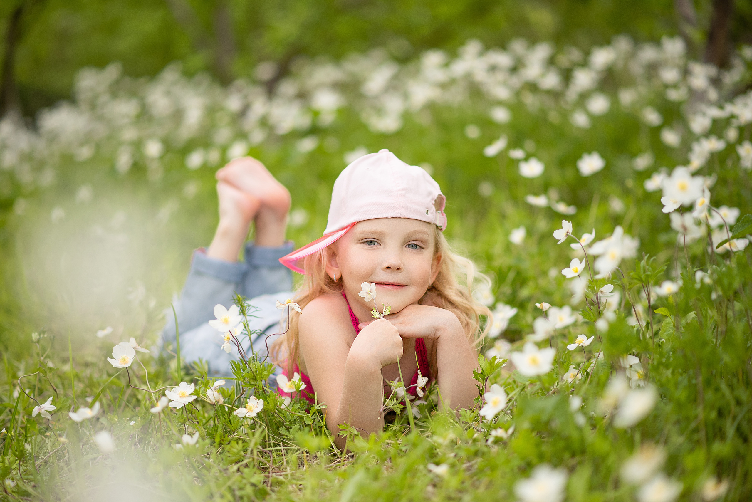 Фотосессии в цветении. Детский и семейный фотограф в Красноярске. Фотосессии новорожденных малышей до 1 месяца