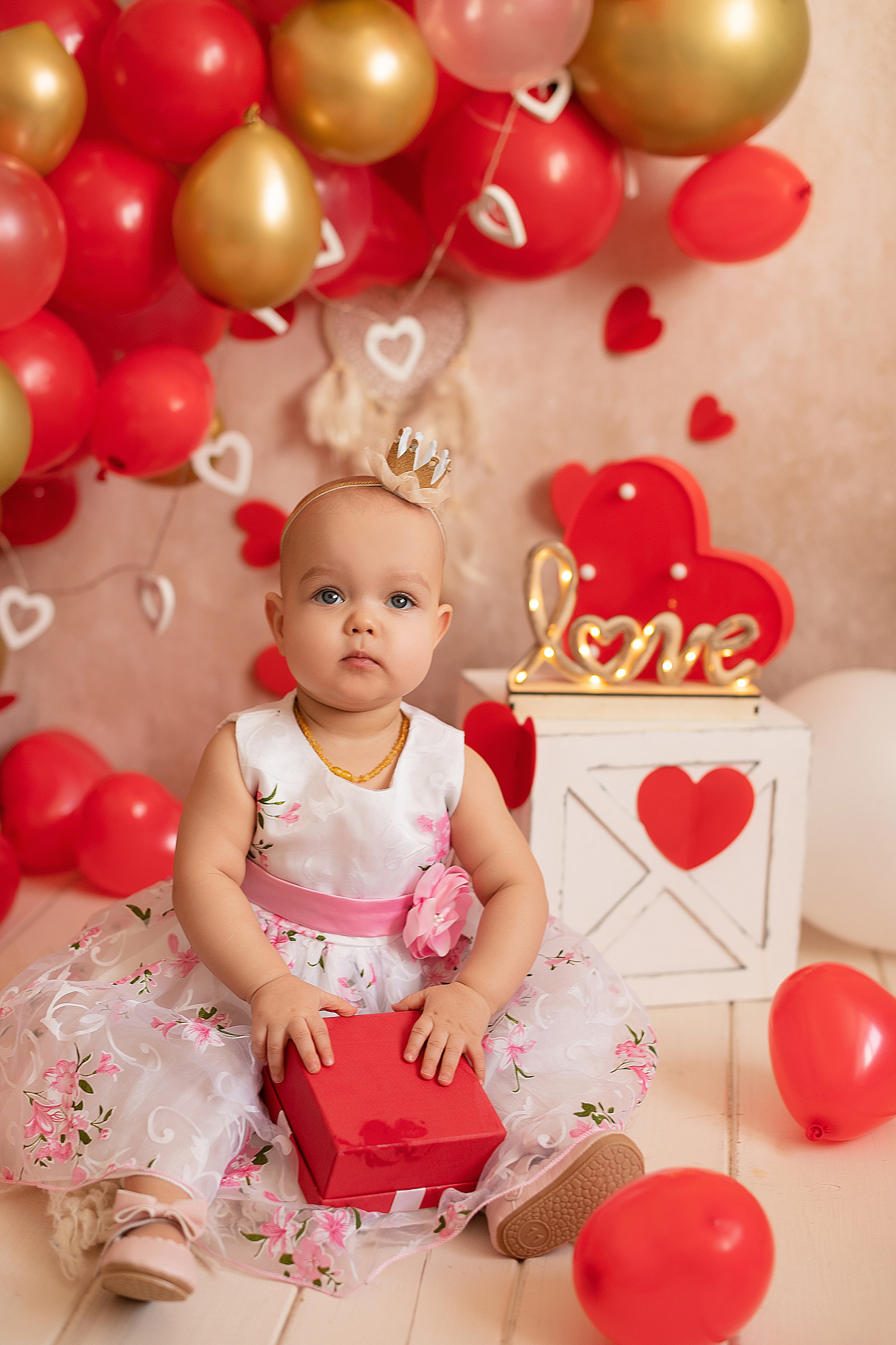 Алиса, 1 годик. Детский и семейный фотограф в Красноярске. Фотосессии новорожденных малышей до 1 месяца