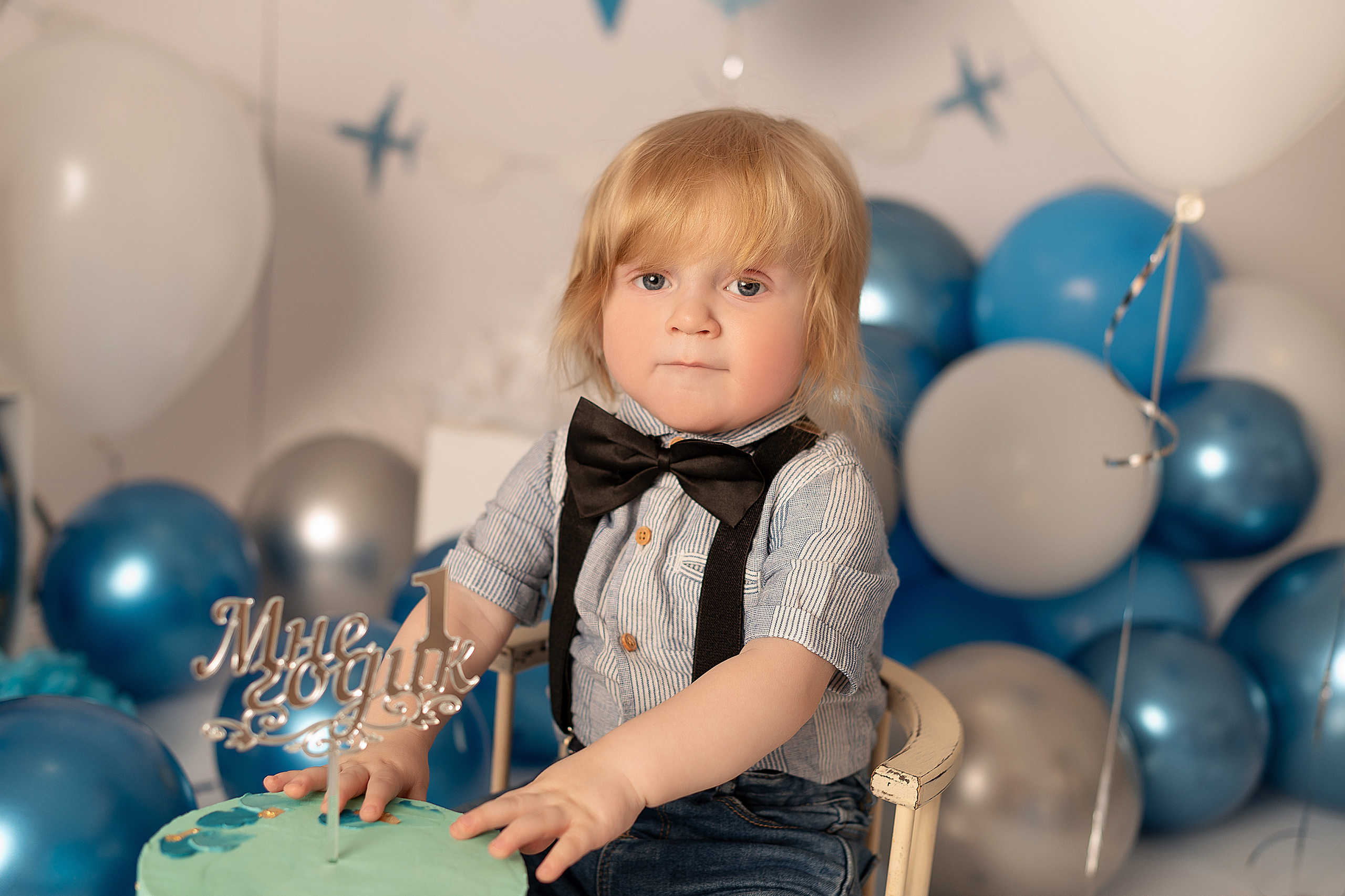 Мишутка, 1 годик. Детский и семейный фотограф в Красноярске. Фотосессии новорожденных малышей до 1 месяца