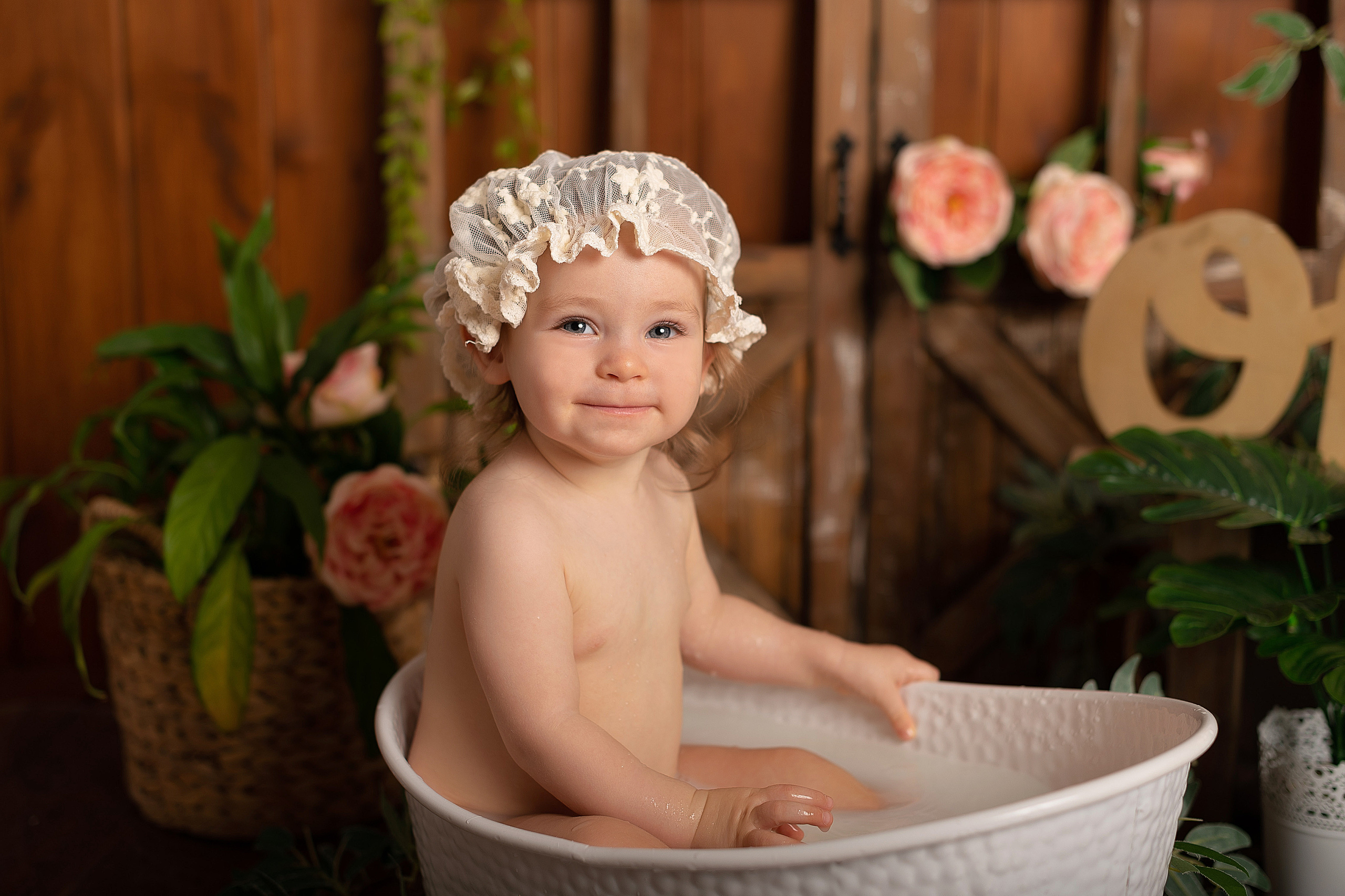 Юле 1 годик. Детский и семейный фотограф в Красноярске. Фотосессии новорожденных малышей до 1 месяца