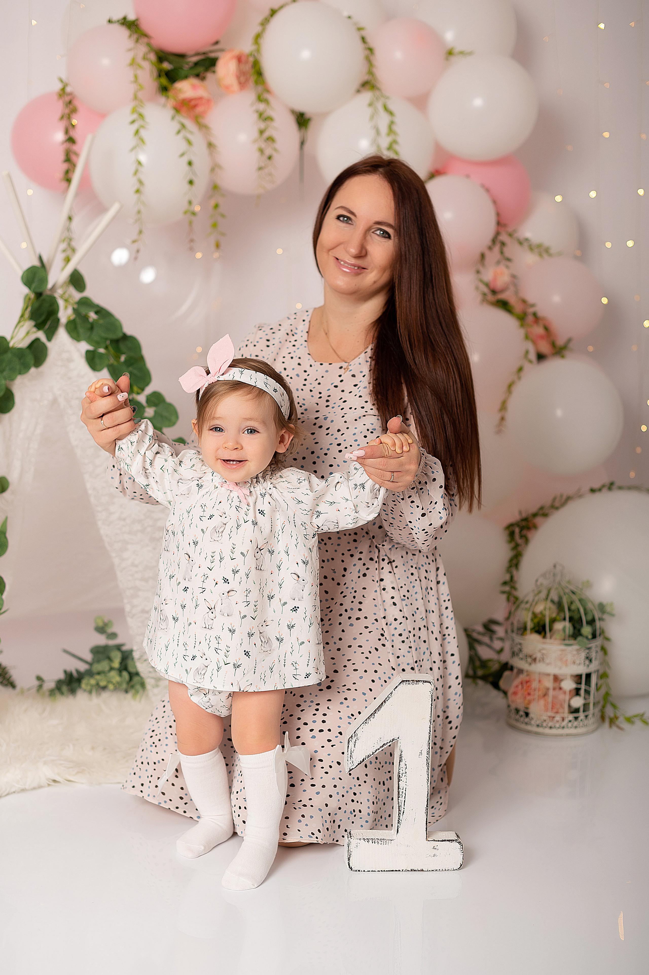 Юле 1 годик. Детский и семейный фотограф в Красноярске. Фотосессии новорожденных малышей до 1 месяца