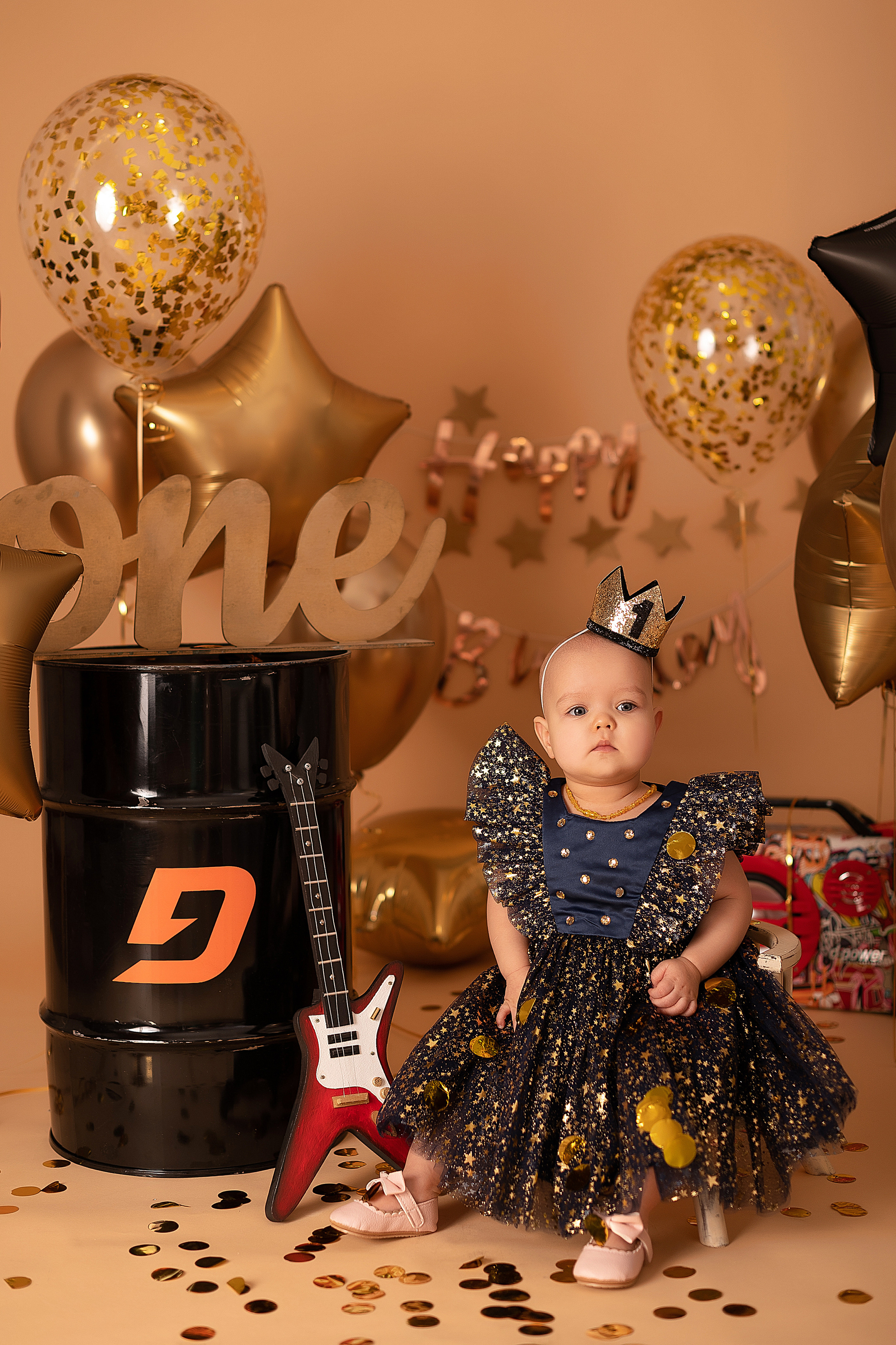 Алиса, 1 годик. Детский и семейный фотограф в Красноярске. Фотосессии новорожденных малышей до 1 месяца