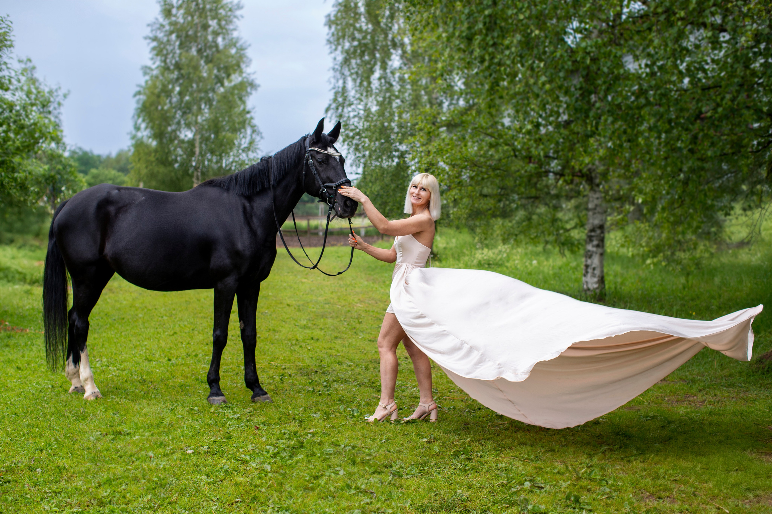 С лошадьми. Фотограф в Москве и в Московской области Сандра