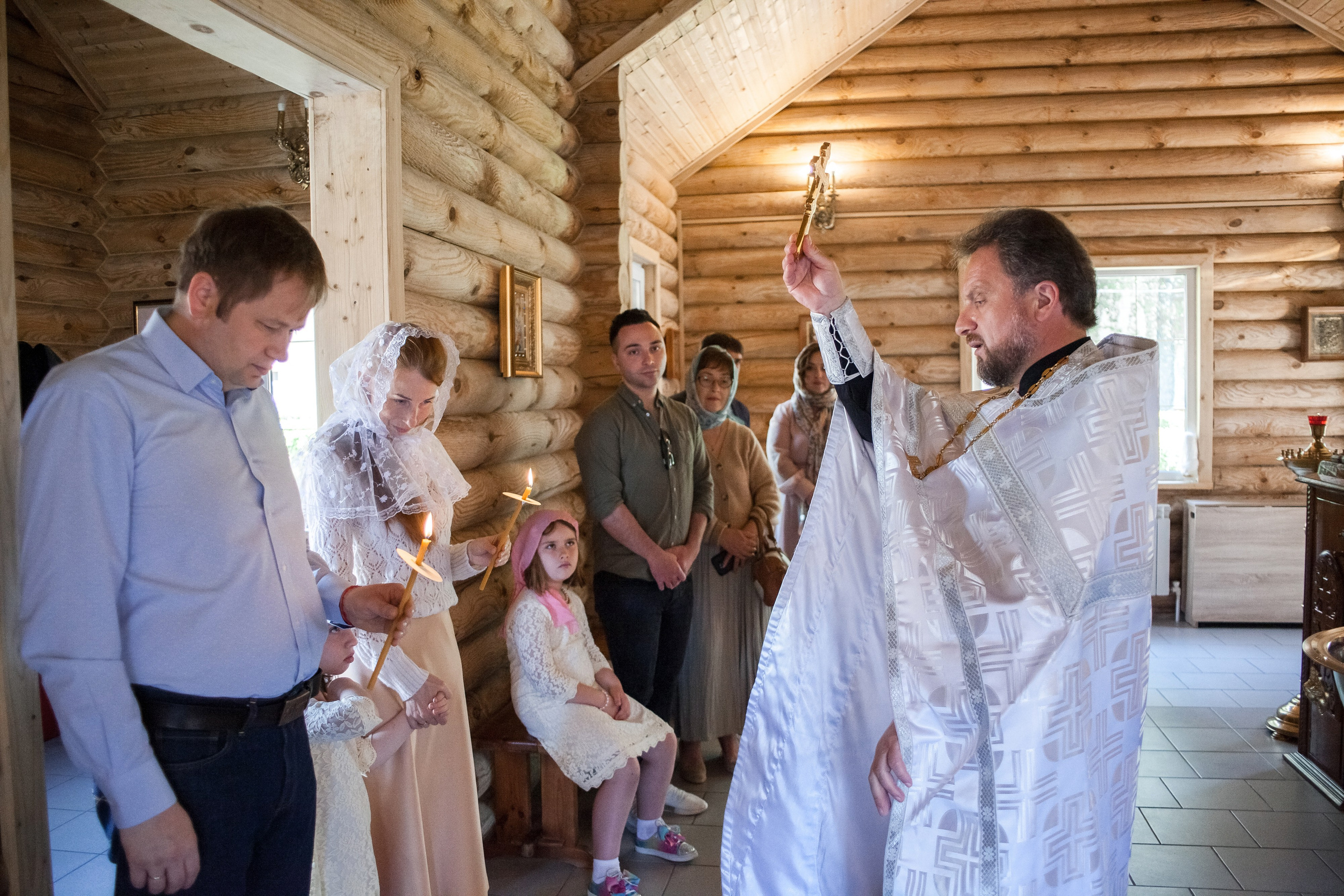 Таинство Крещения Александры. Портретный, семейный, свадебный фотограф в Брянске Маргарита Василькова