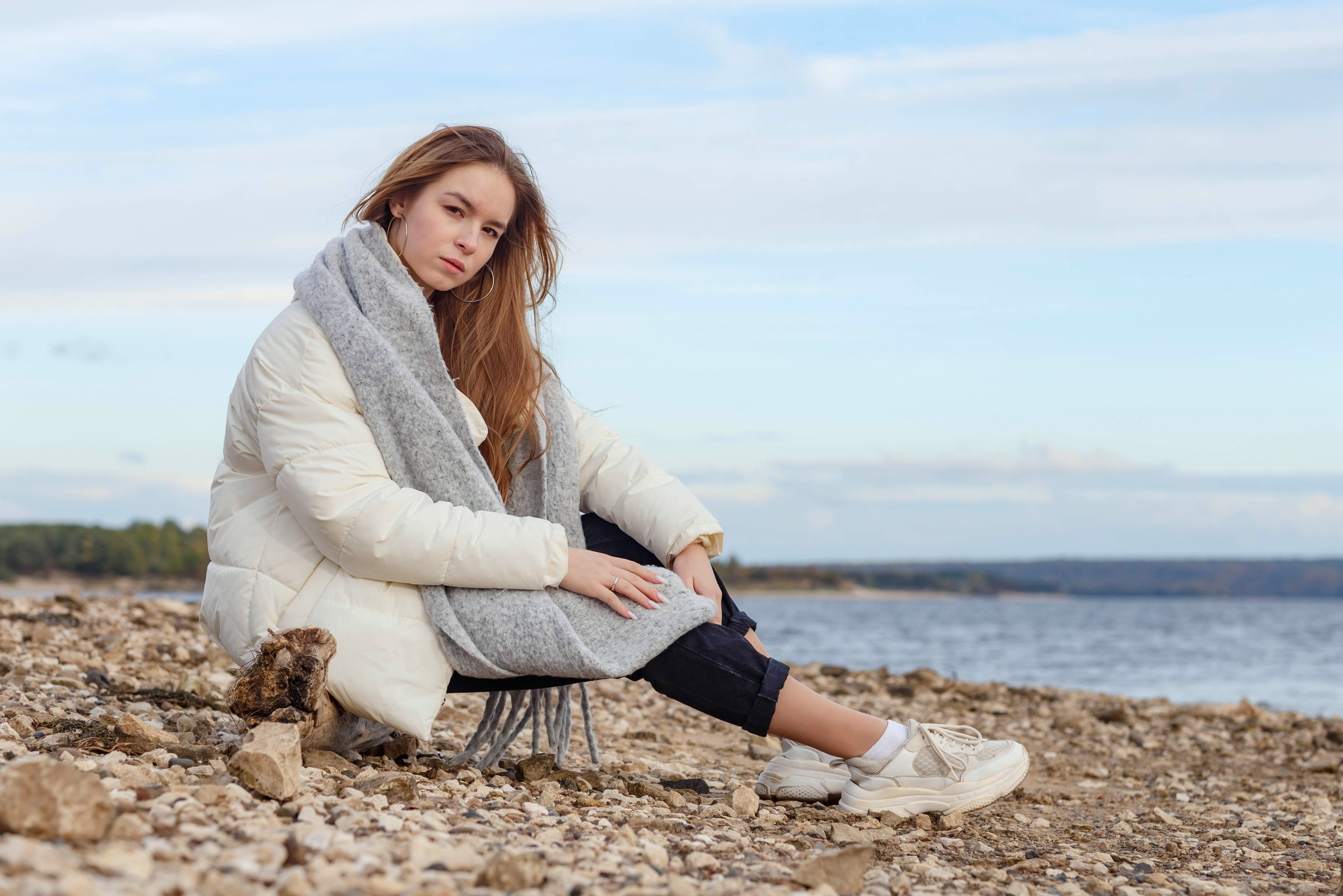 Фотосессия с Леной в Заволжье. Портретный и репортажный фотограф в Чебоксарах Андриян Чаркин