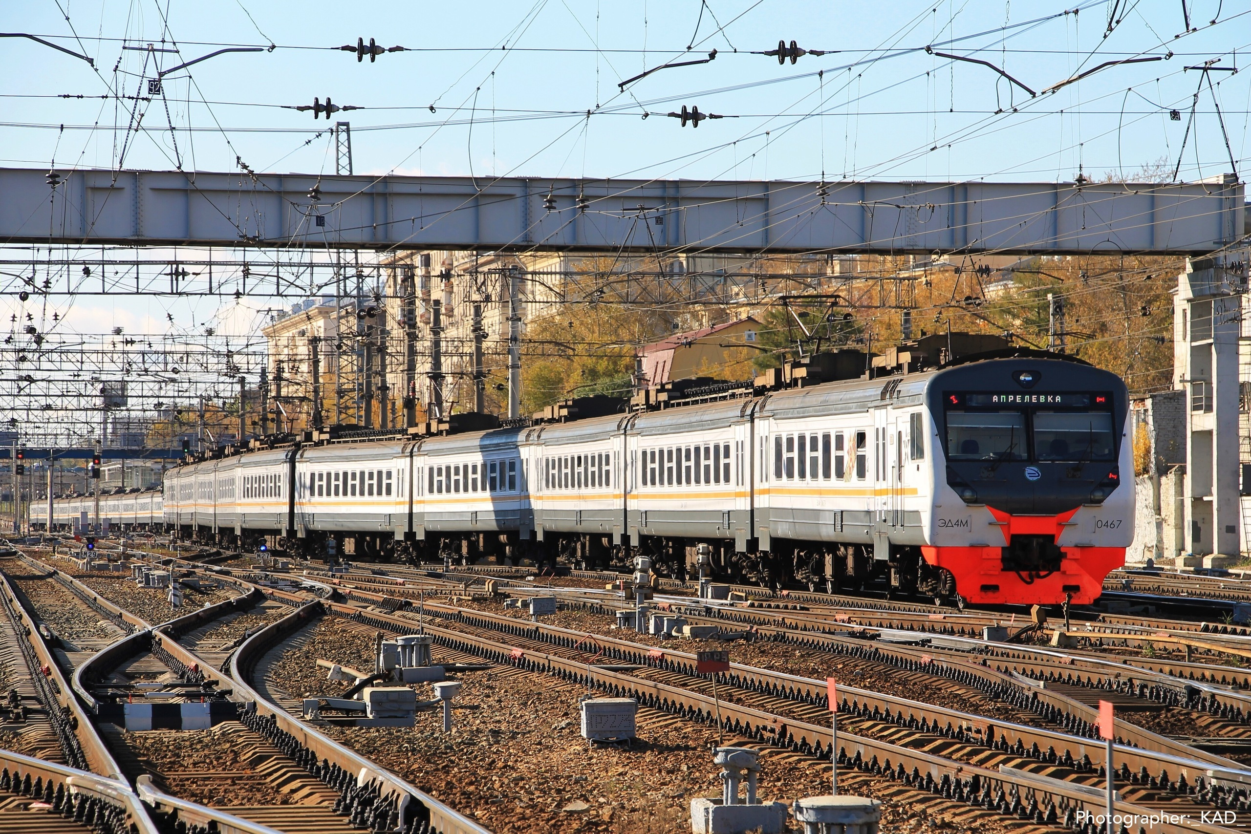 Железная дорога. Photographer K.A.D