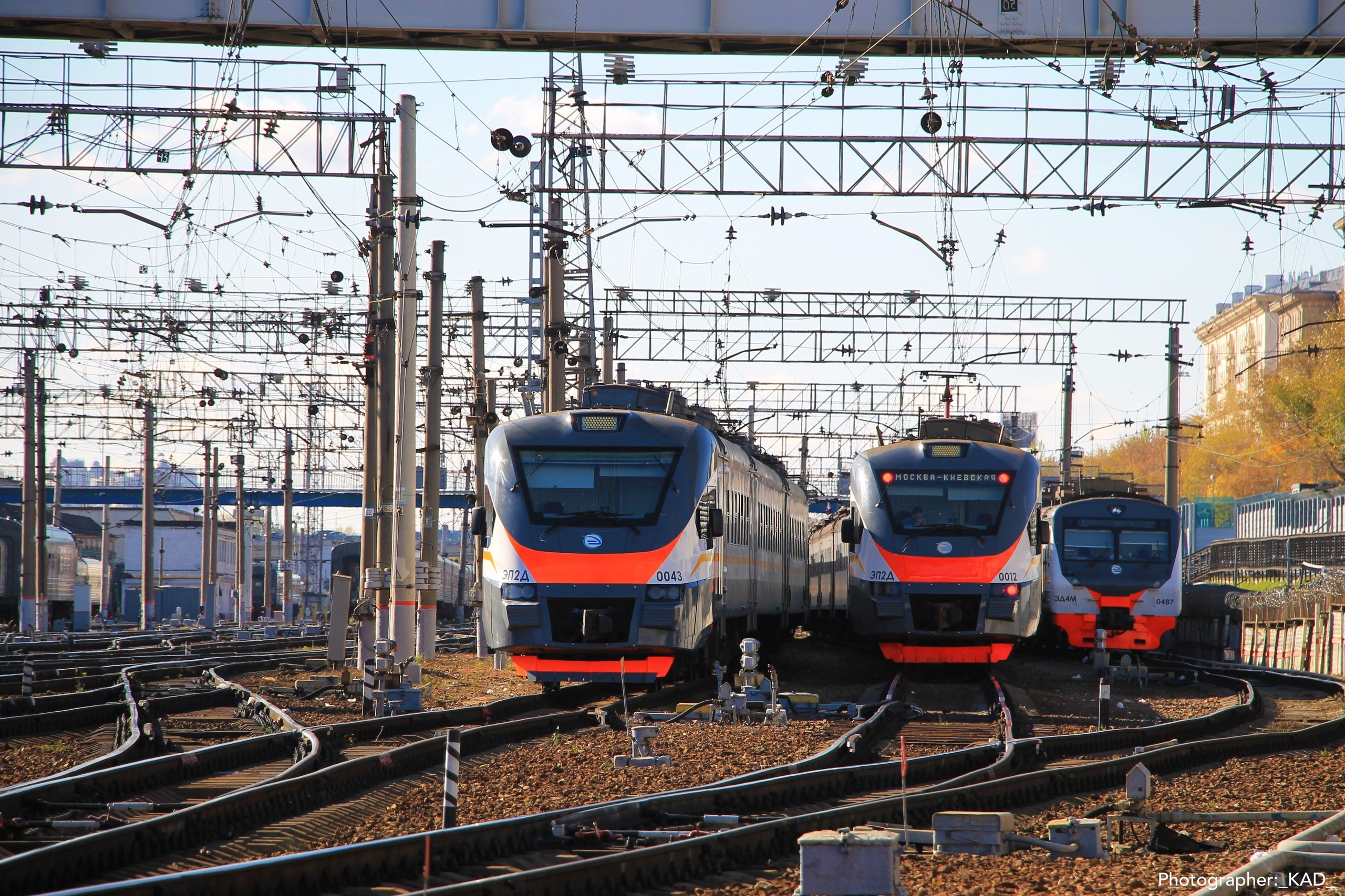 Железная дорога. Photographer K.A.D