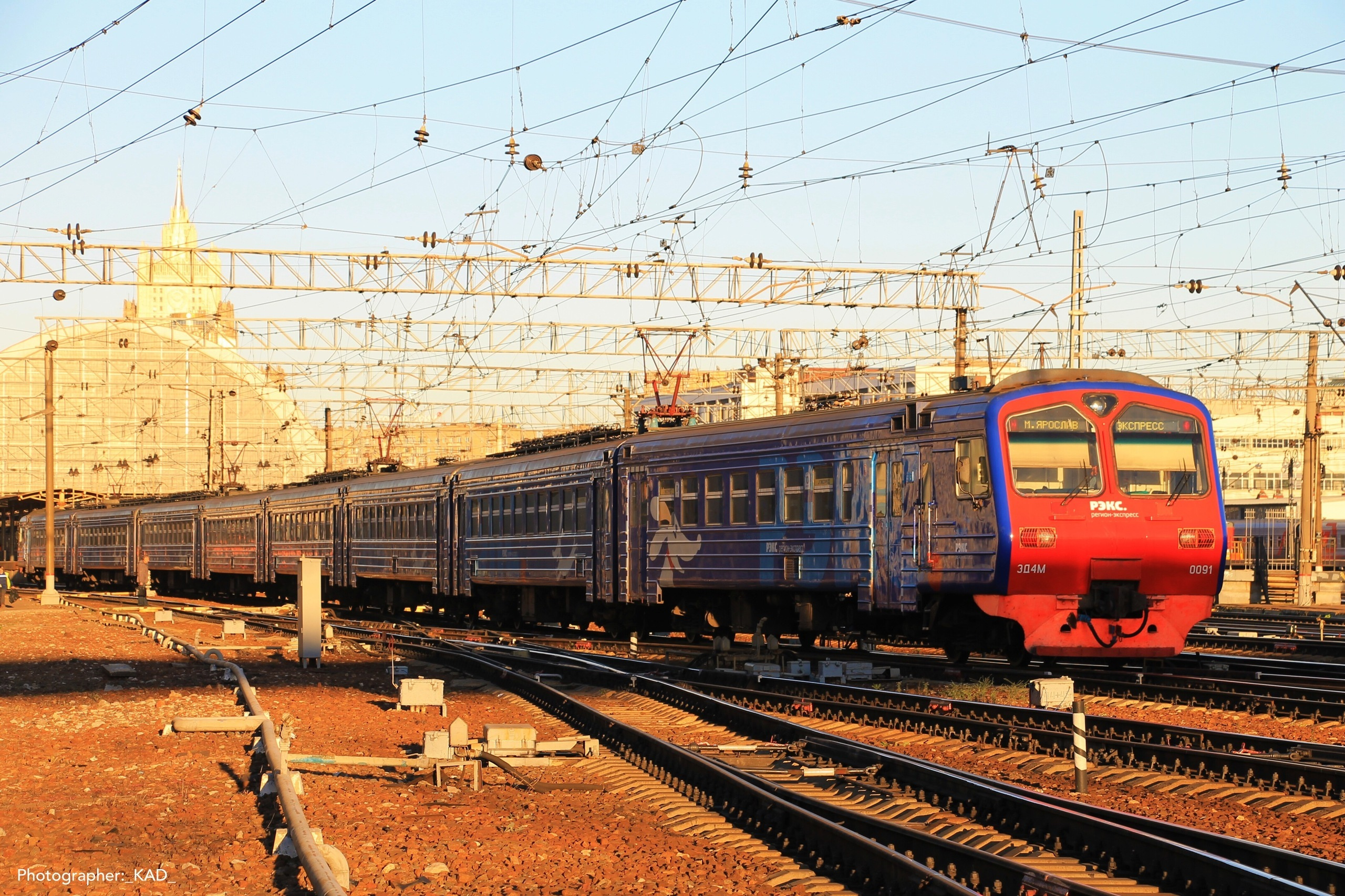 Железная дорога. Photographer K.A.D