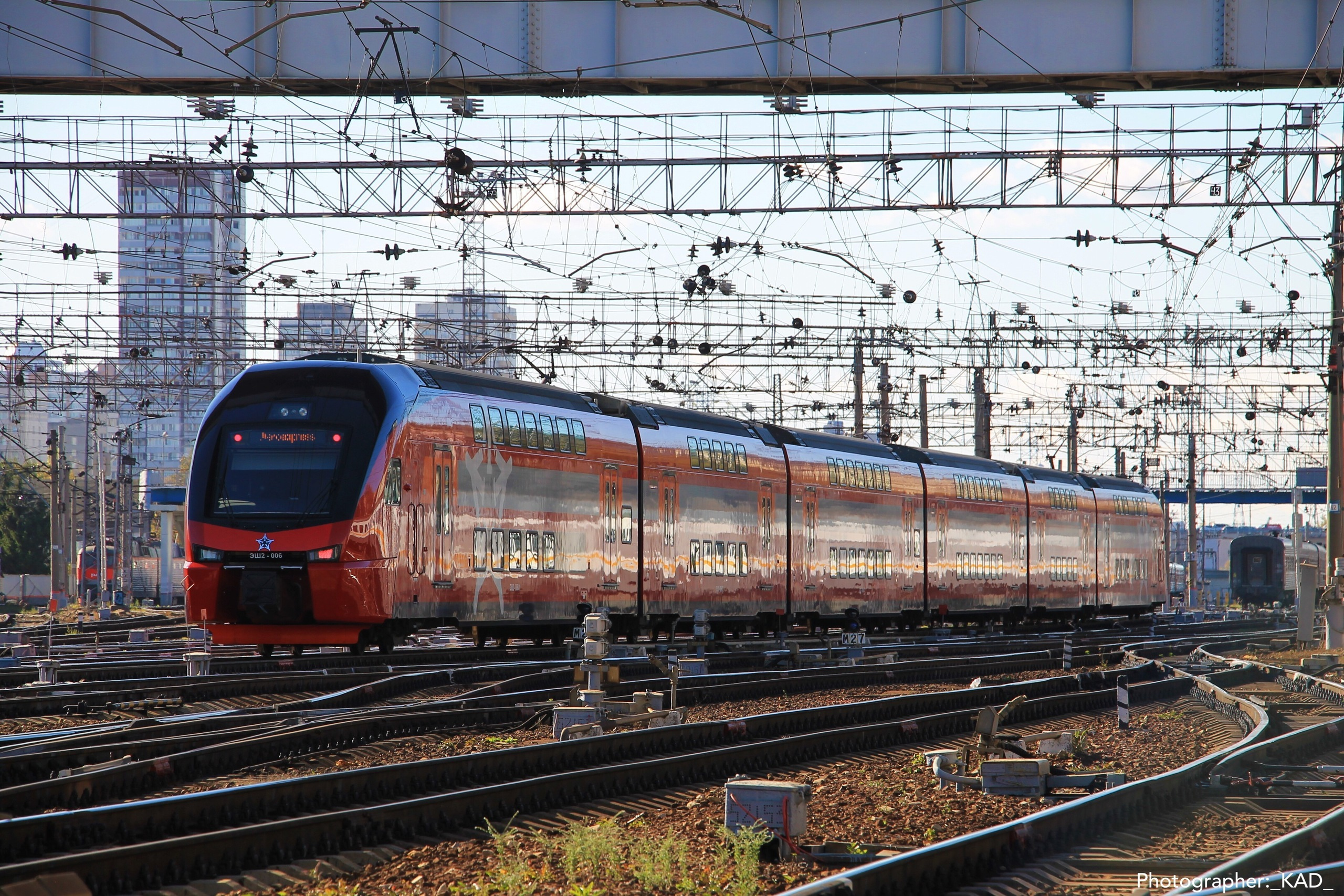 Железная дорога. Photographer K.A.D