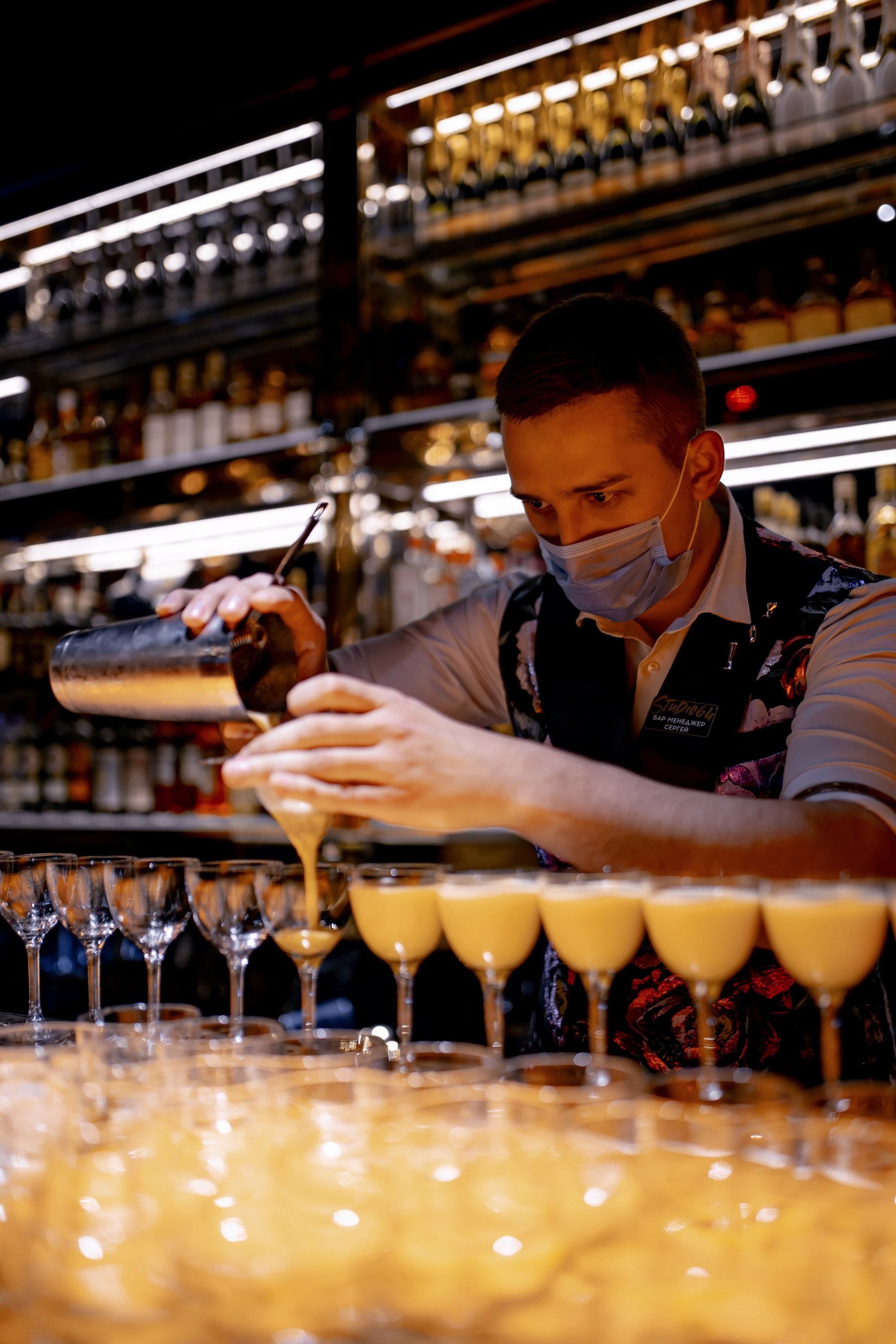 Коктейльный гастроужин Russian Panazia в Studio64. Главная