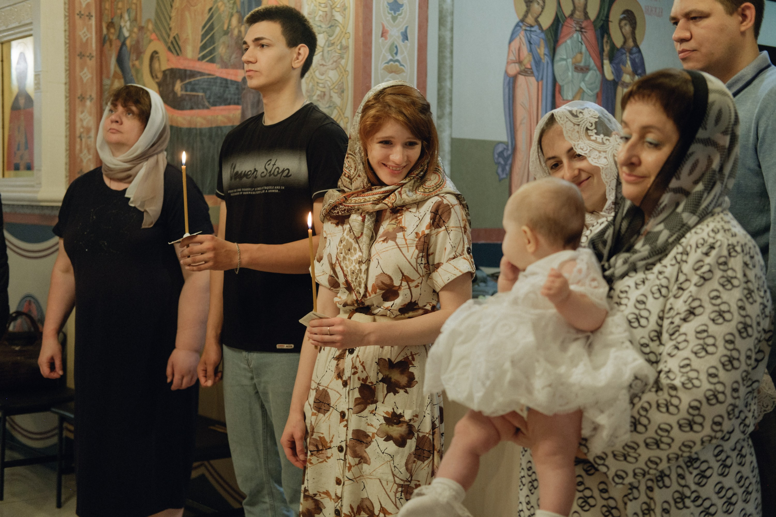 Крещение. Фотограф Софья Володкина