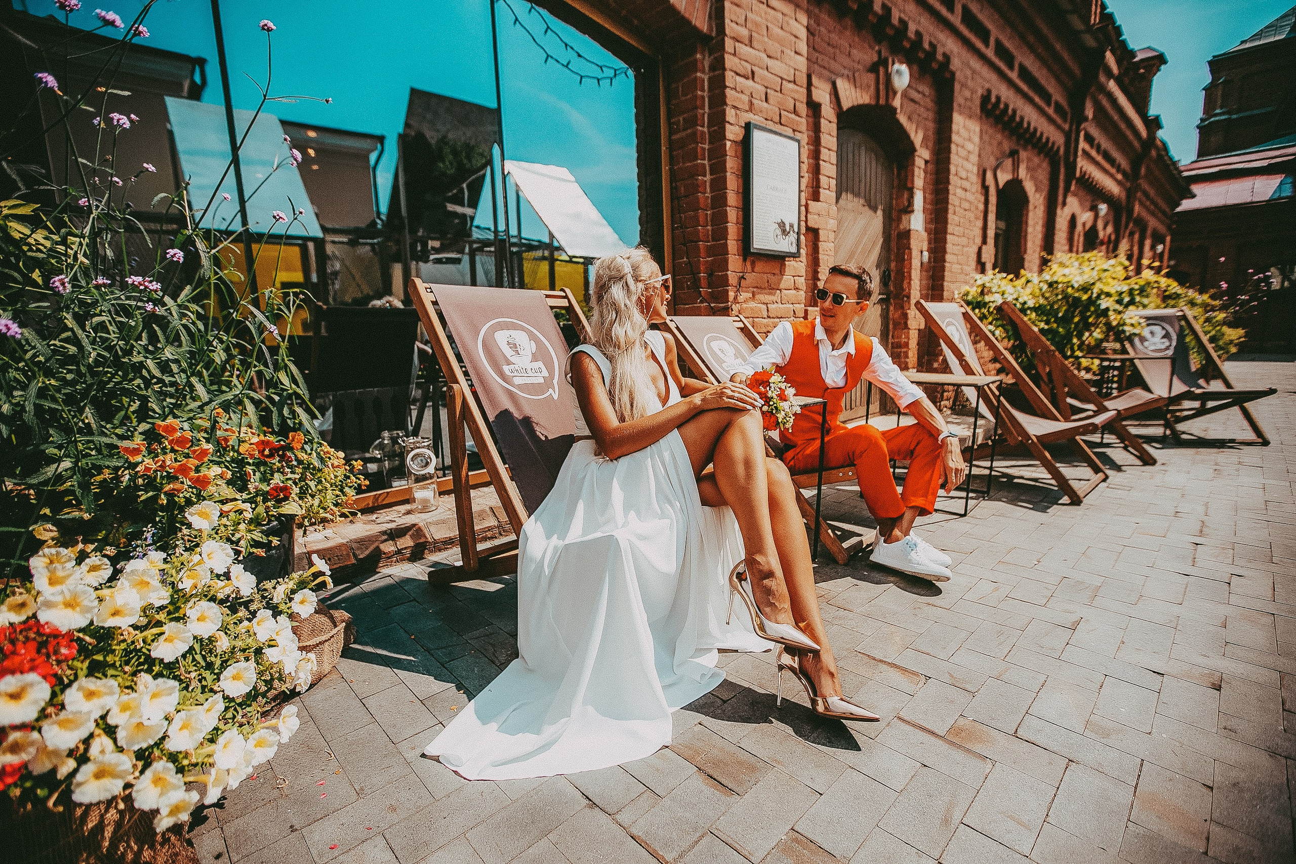 Свадебная летняя фотосессия. Фотограф в городе Самара Александр Гераськин