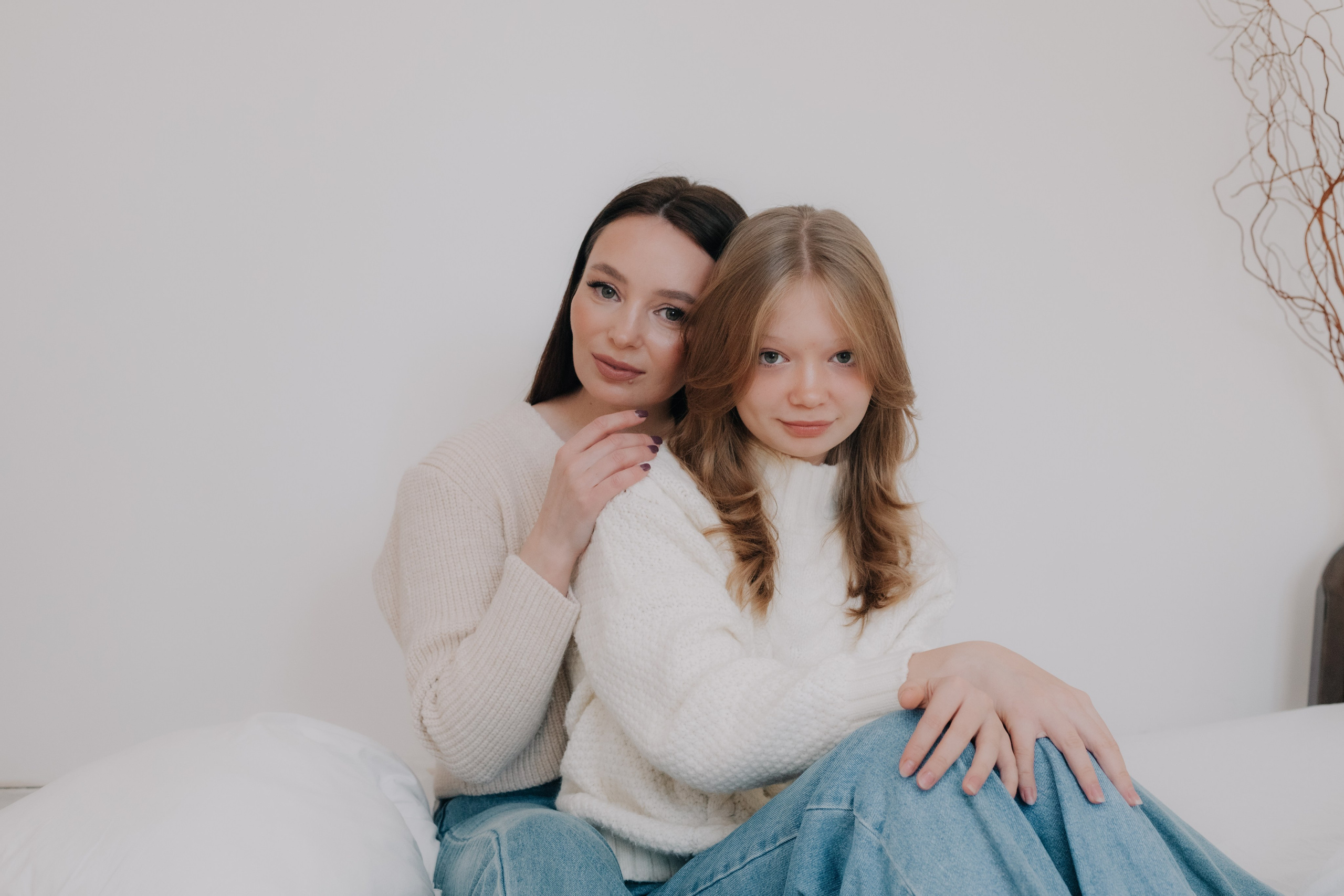 Полина и Мария (Видное студия У подруг). Семейный и свадебный фотограф Видное Москва Екатерина Пятова