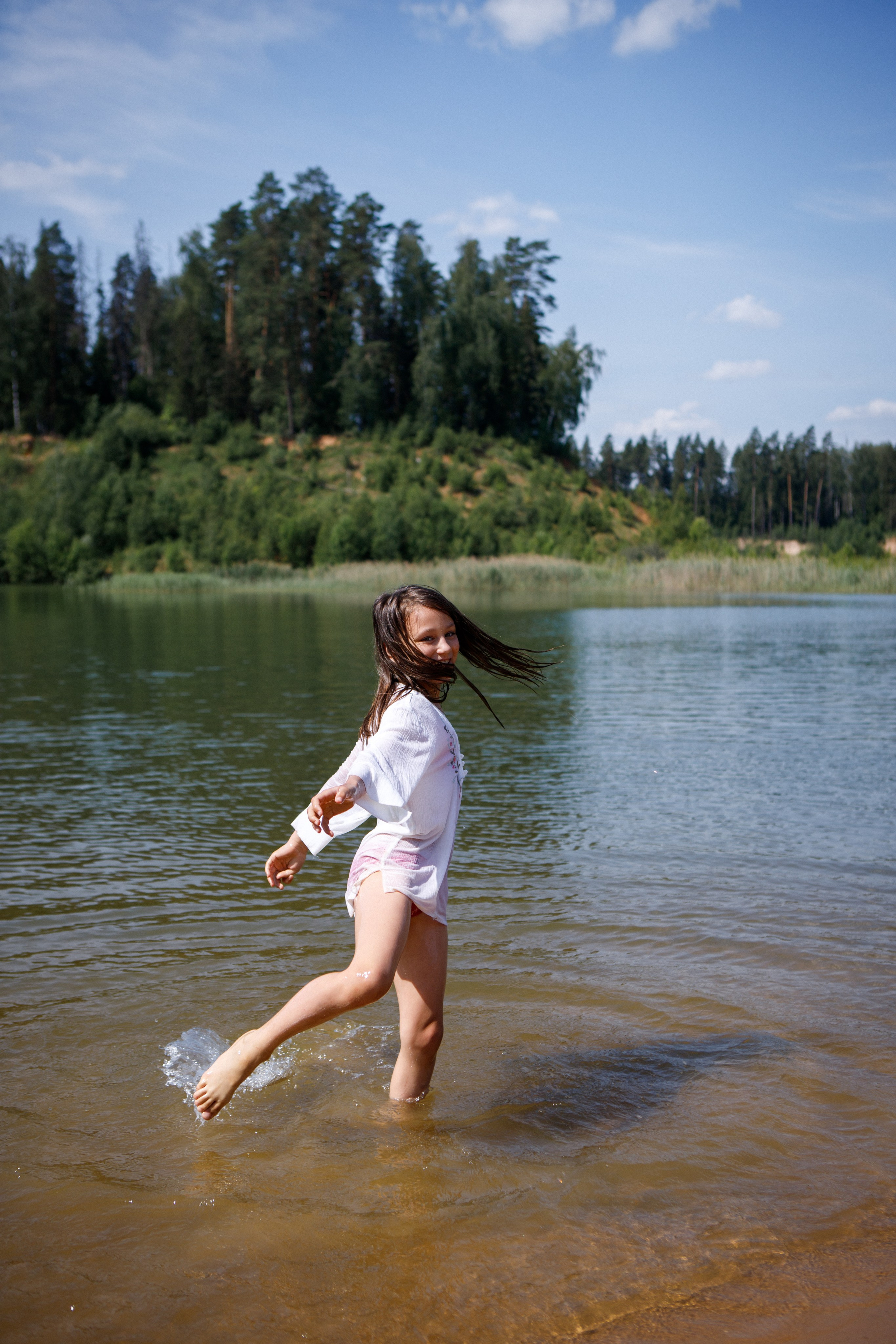 На озере. Детский и семейный фотограф Мария Киселёва. Москва