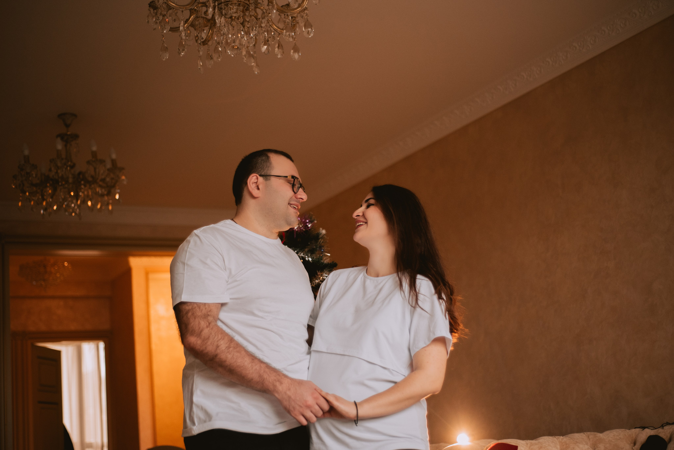 Новый год ДОМА. Семейный и женский фотограф Лоо Краснодар Сочи Энем Татьяна Трибурт