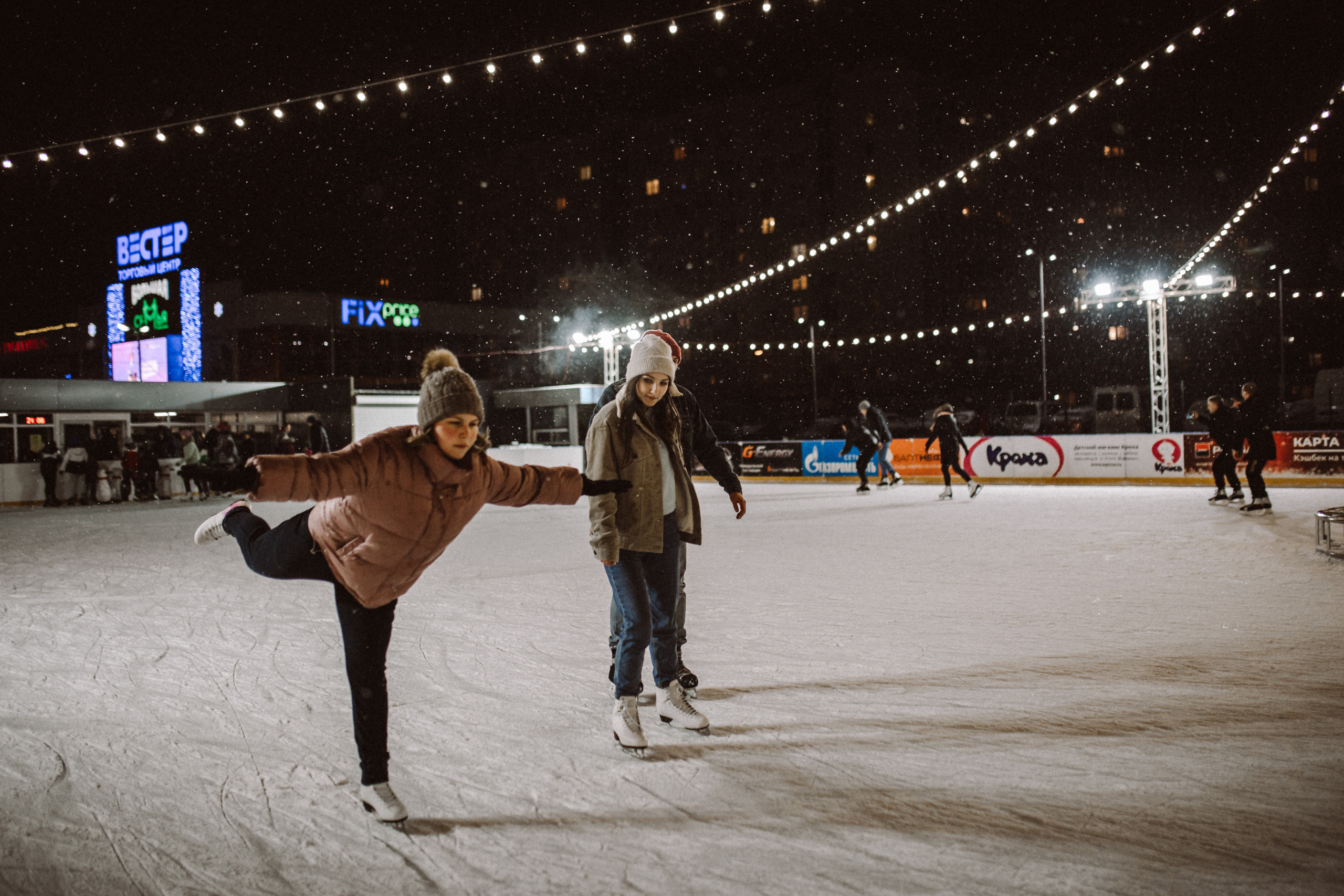 Танцы на льду. Фотограф в Калининграде Дмитрий Мишин