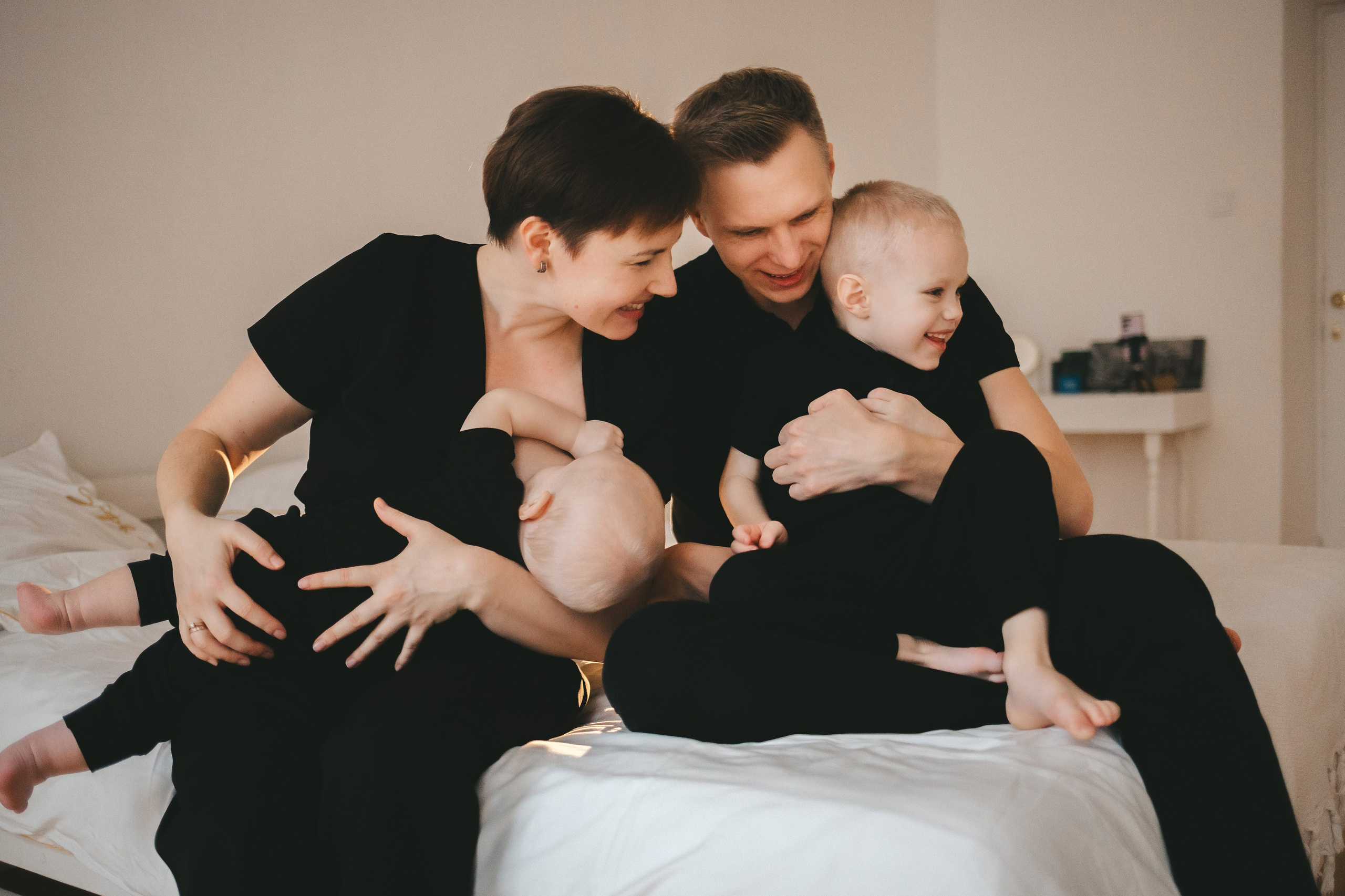 Лёша, Арина, Стёпа и Лёня. Семейный lifestyle фотограф в Санкт-Петербурге Людмила Пахомова