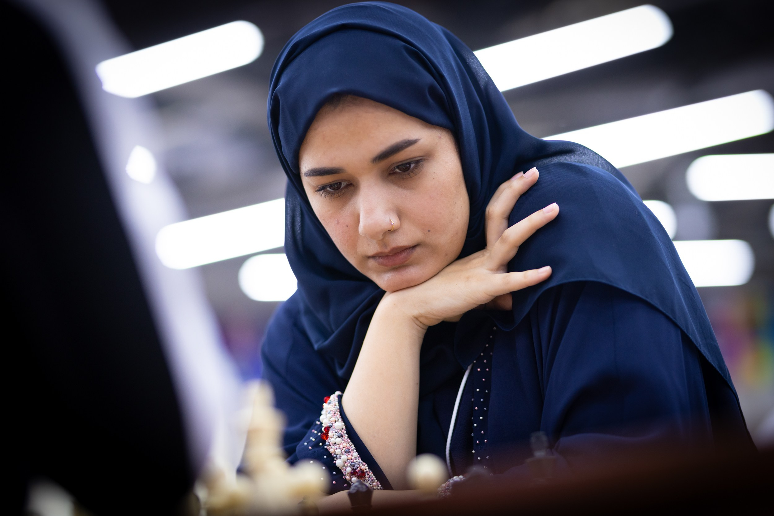 2025.08.27 1st. FUJAIRAH GLOBAL Chess Championship — Round3. Фотограф Анна Штурман (репортажная съёмка любых событий и мероприятий) Anna Shtourman photographer